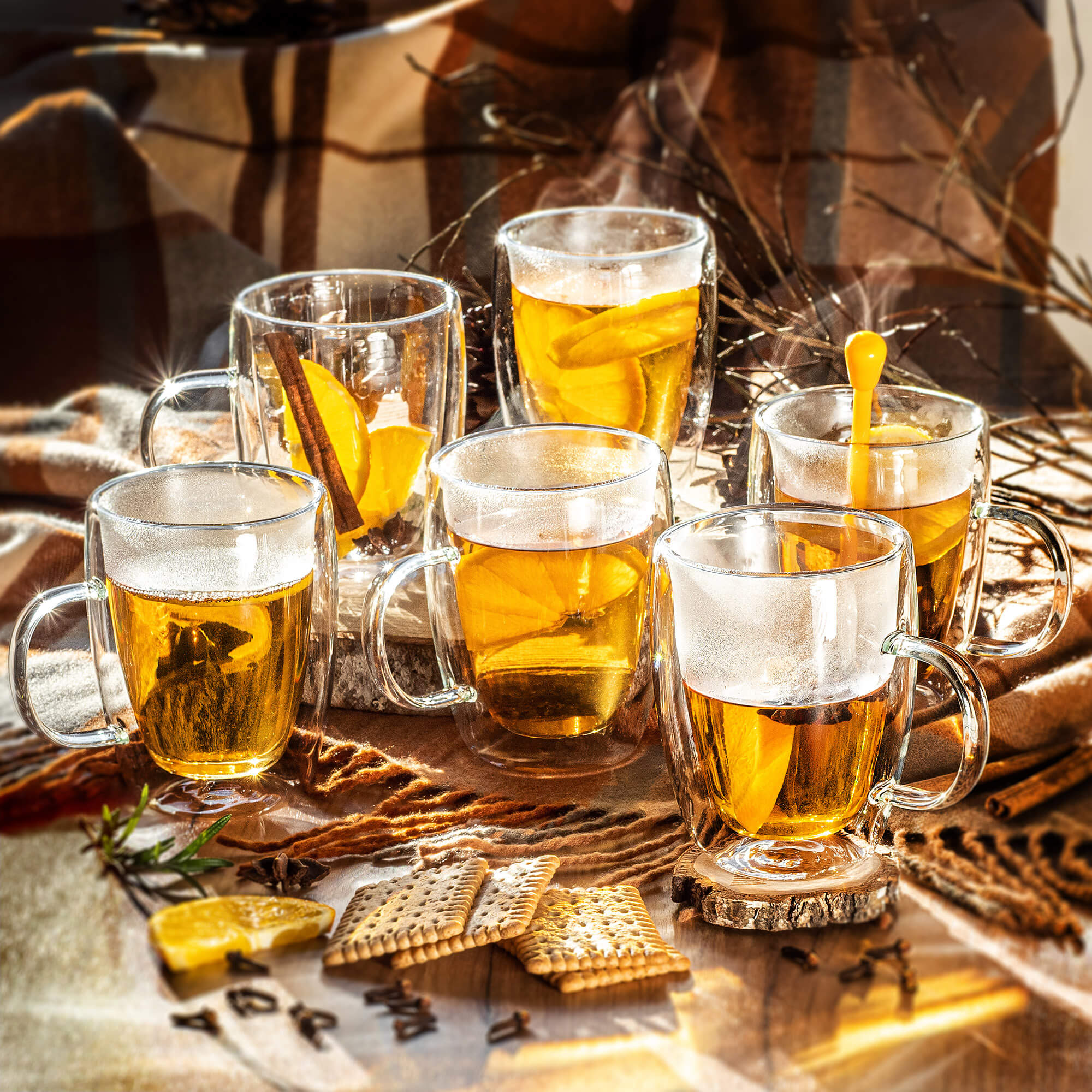 Kubki termiczne Forli do kawy i herbaty 350 ml 4 szt.