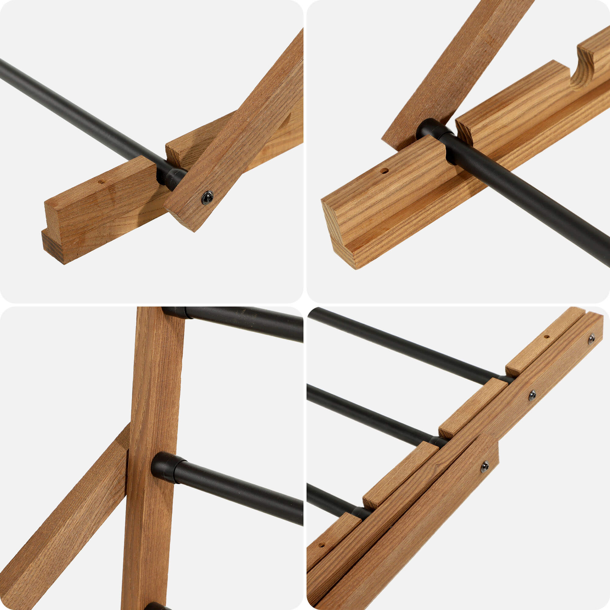 Suszarka ścienna na pranie Ferrara 53cm do sam. montażu