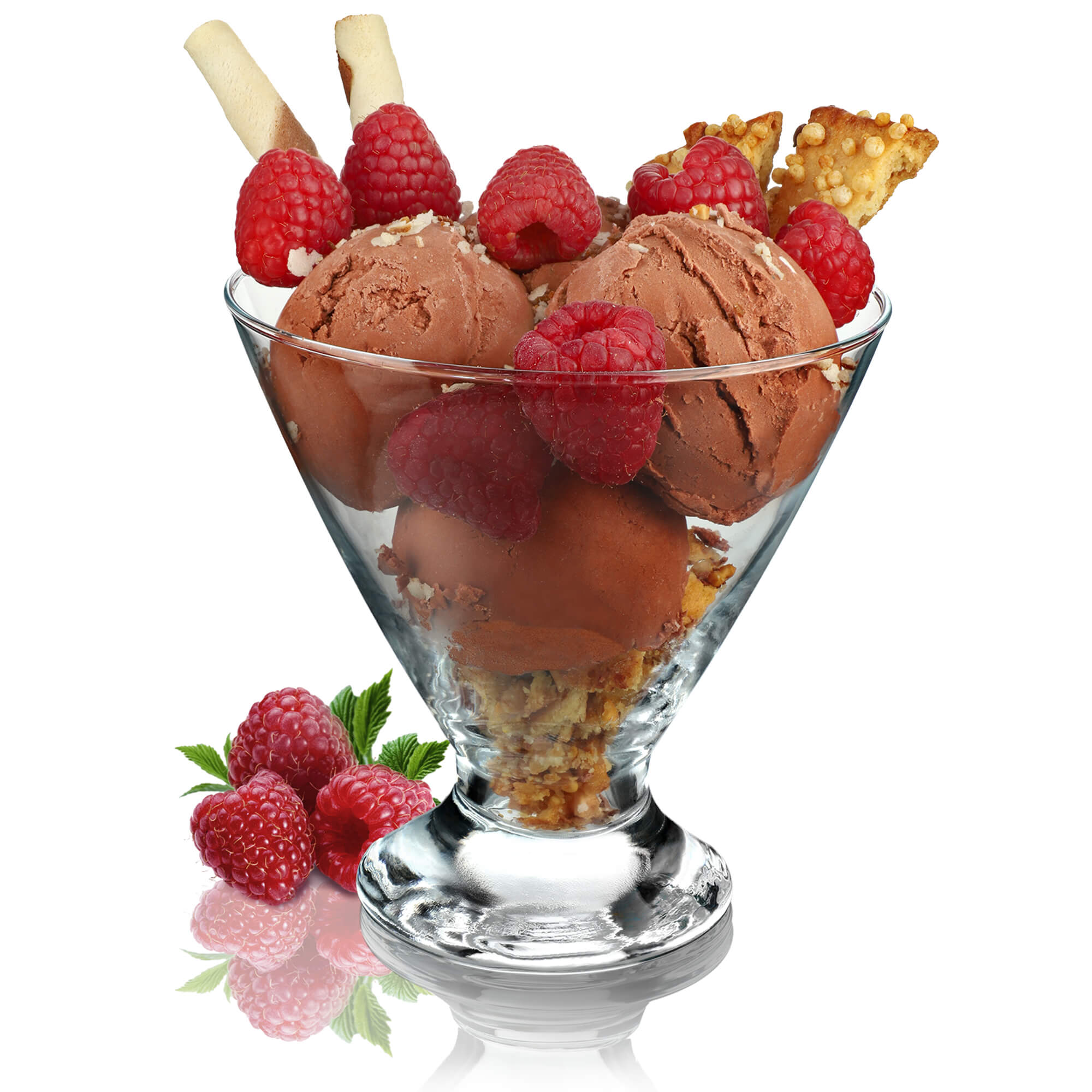 Pucharki do lodów i deserów Fox 460 ml, 6 szt.