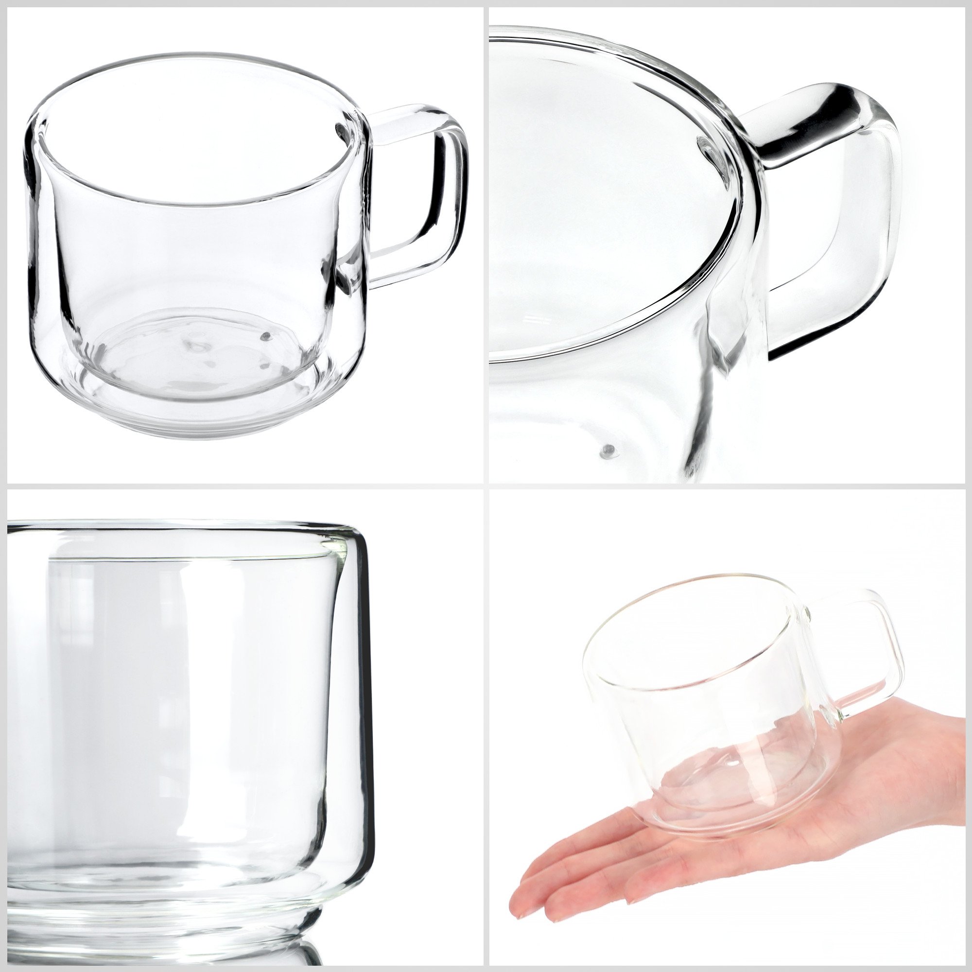 Filiżanki termiczne Forli do kawy i herbaty 200 ml, 2 szt.