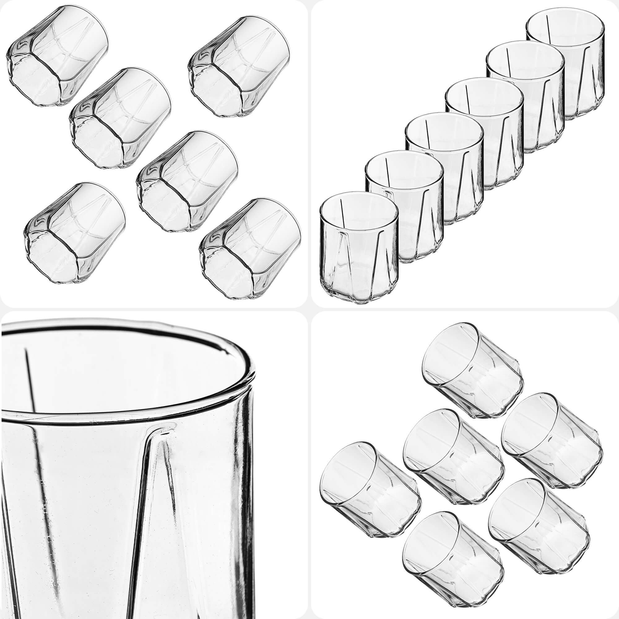 Szklanka do drinków i napojów Molinella 360 ml 6 szt.