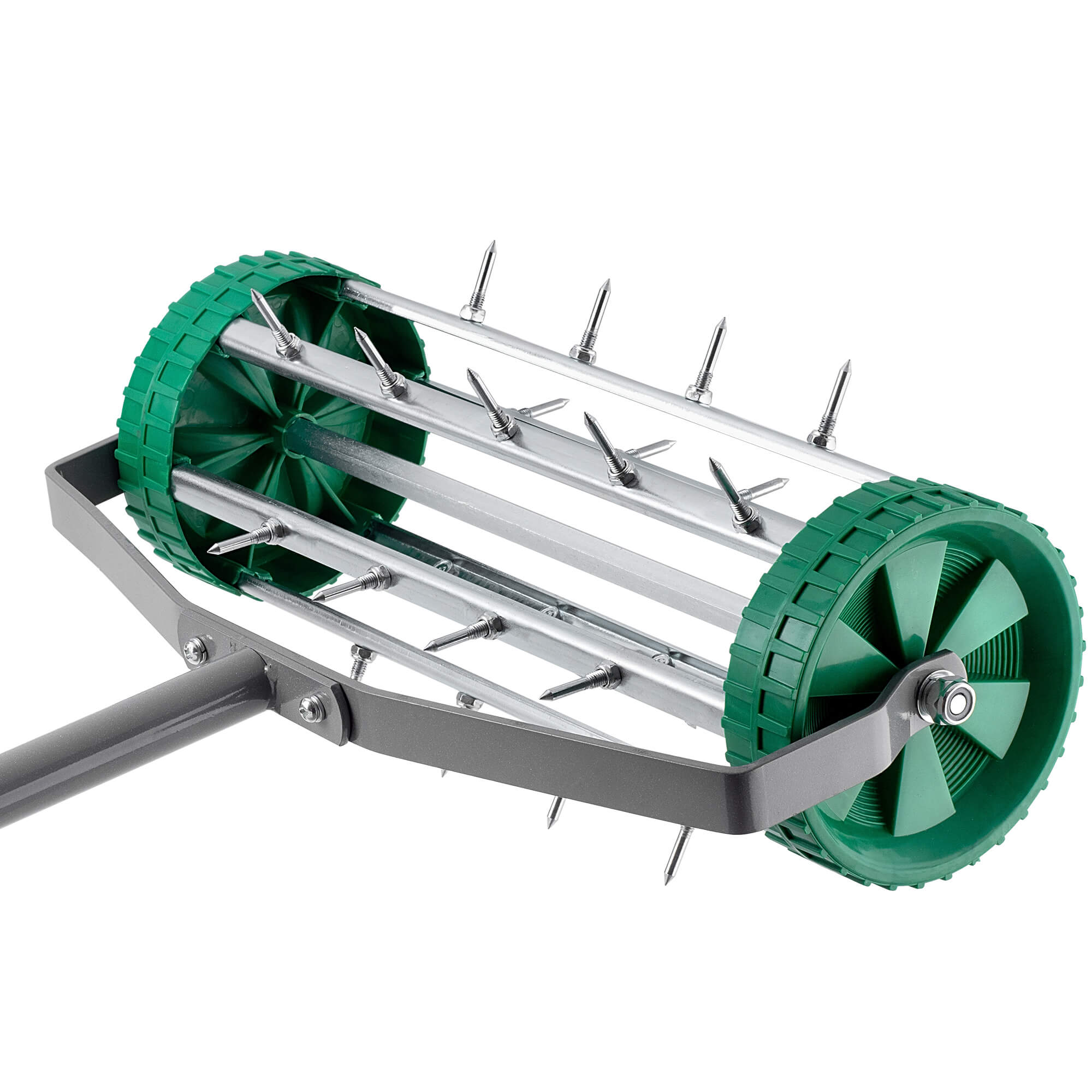 Ręczny aerator do trawy Udel, zielony