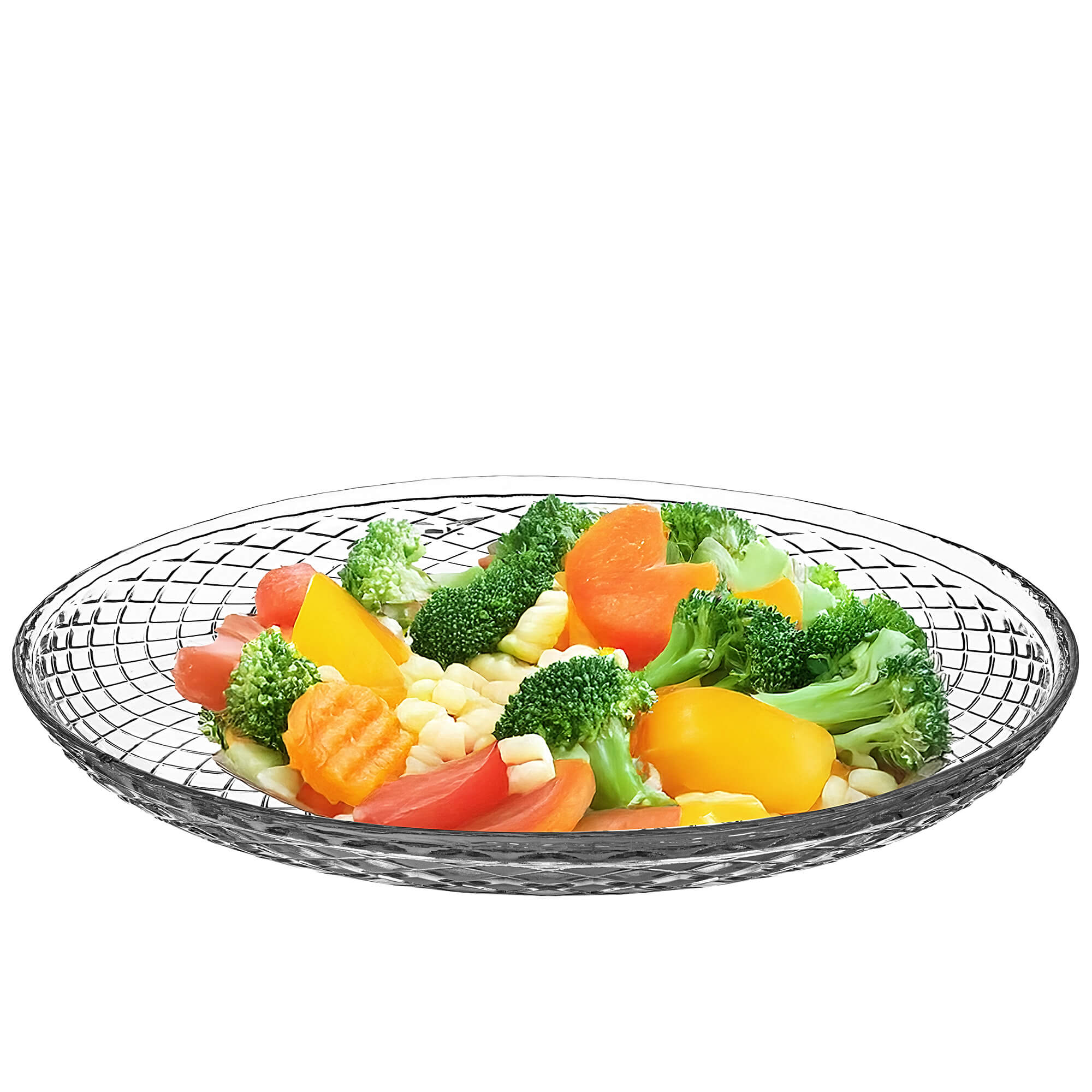 Talerz szklany Qualso 30 cm 6 szt.