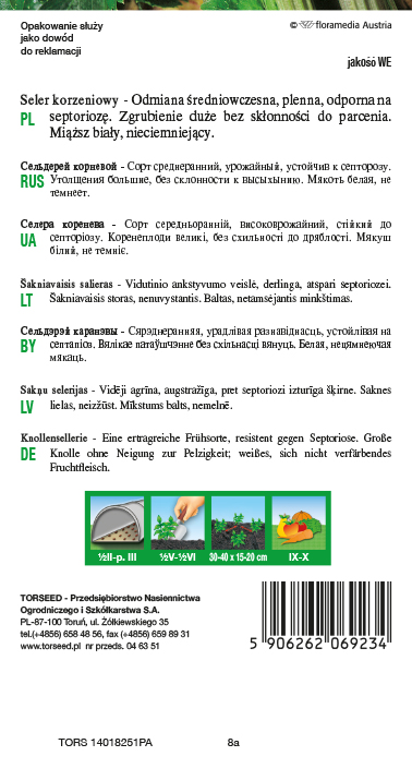 Seler korzeniowy Talar 0,5g