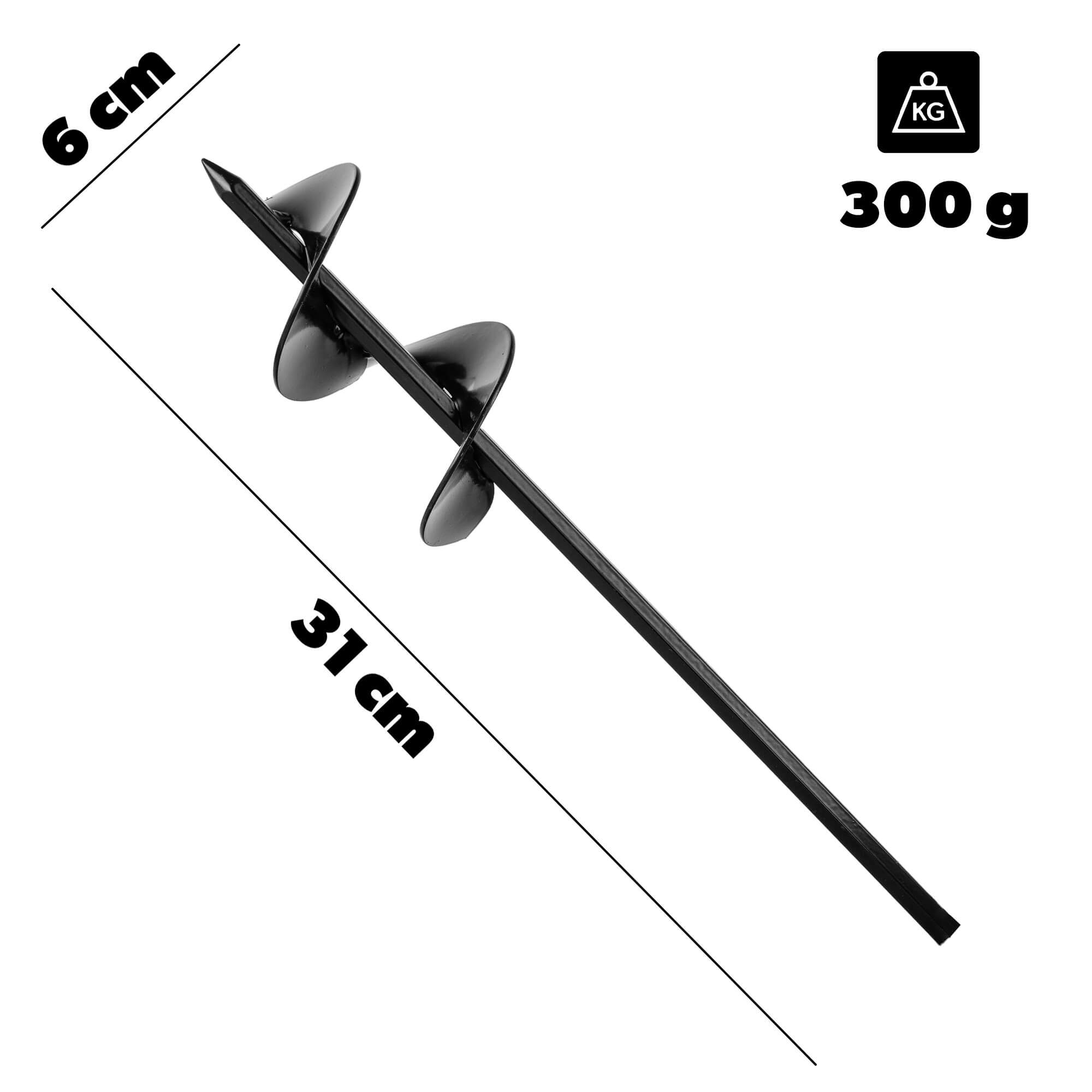 Świder do wiertarki Arvert 31 x 6 cm