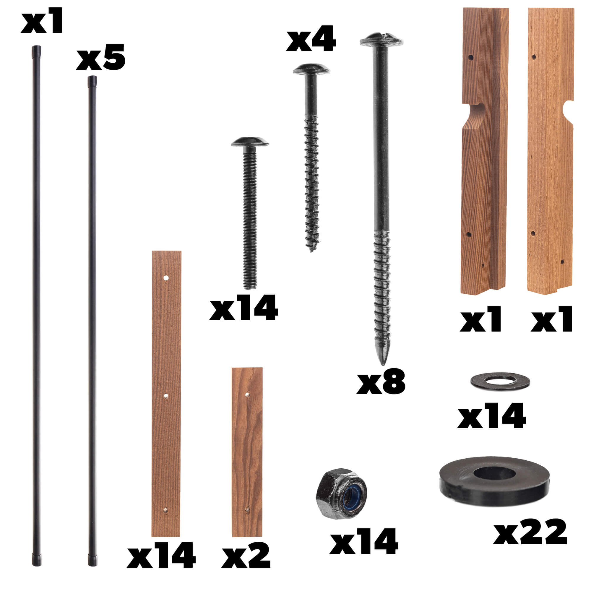 Suszarka na pranie harmonijkowa Ferrara 80 cm do sam. montażu