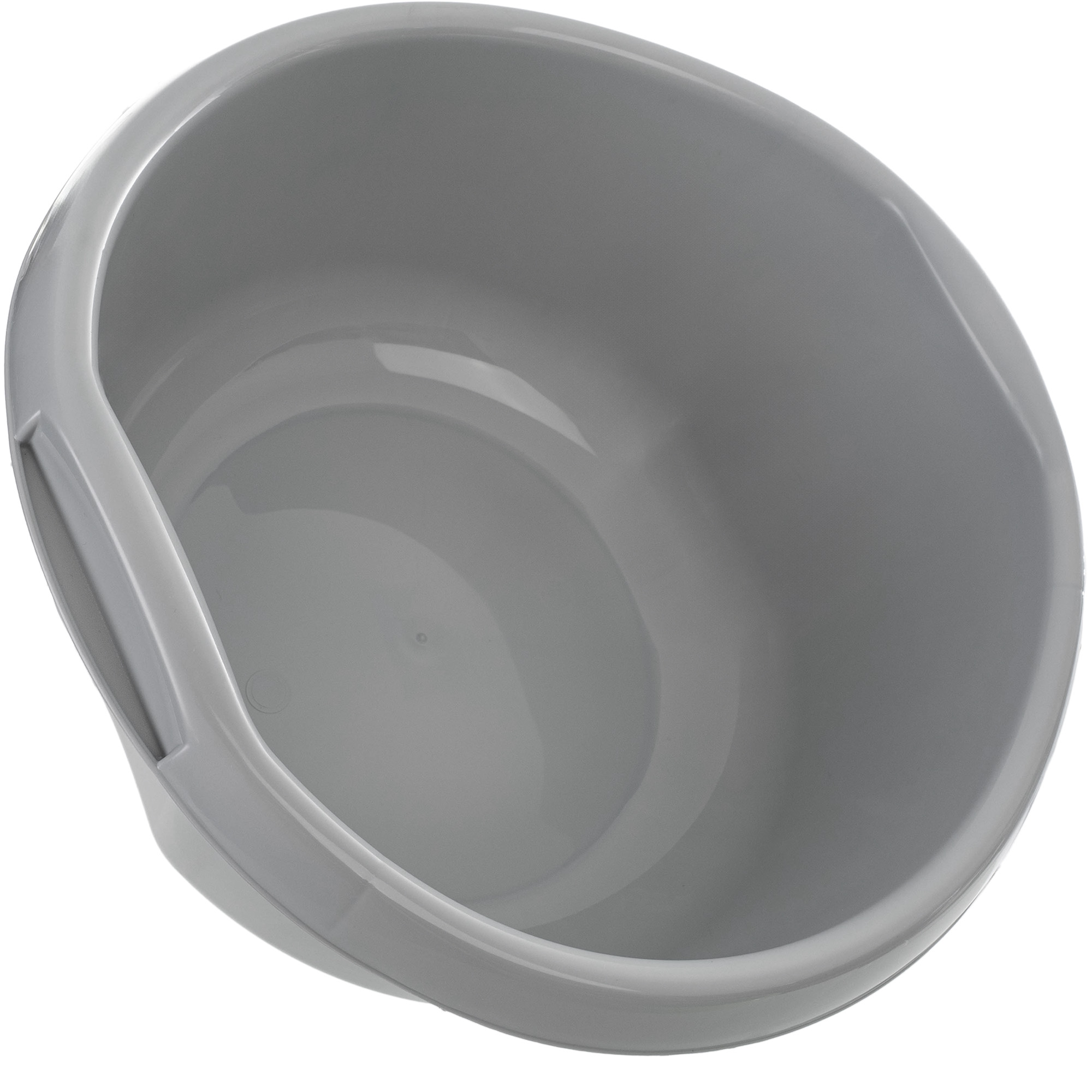 Miednica plastikowa z uchwytami Treix 15L szara