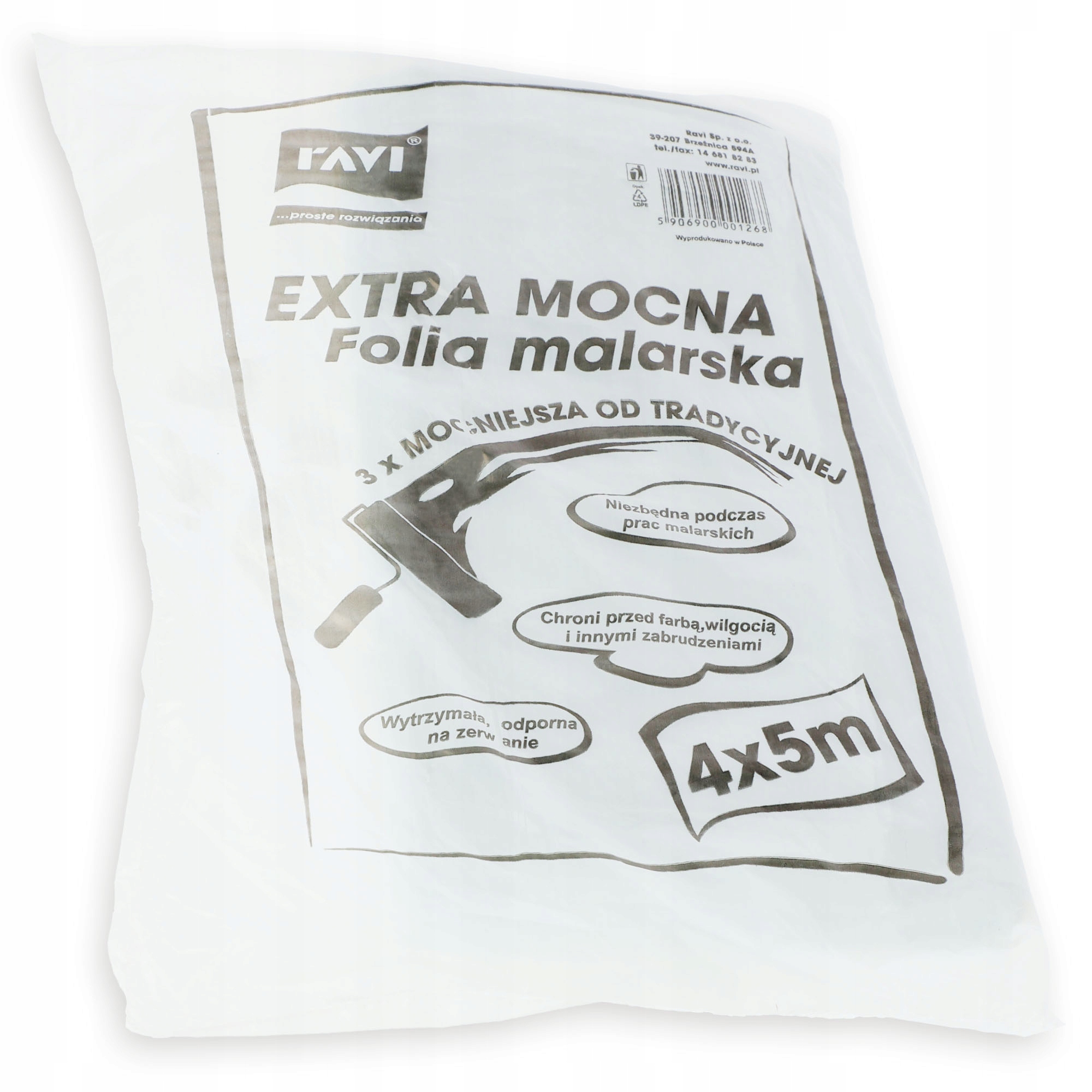 Folia malarska ochronna Ravi 4 x 5 m