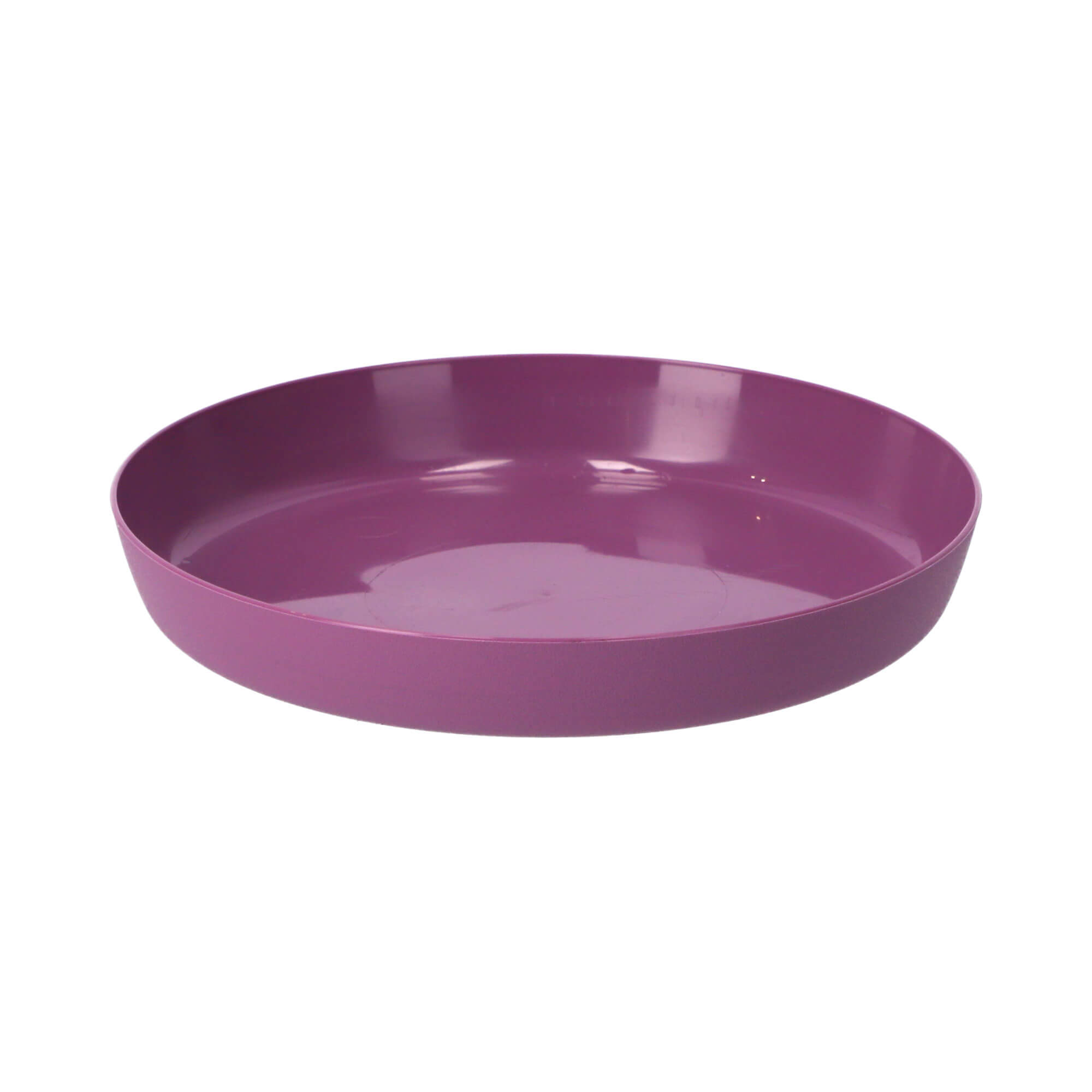 Doniczka Agen z podstawką 30 cm, matowa fioletowa