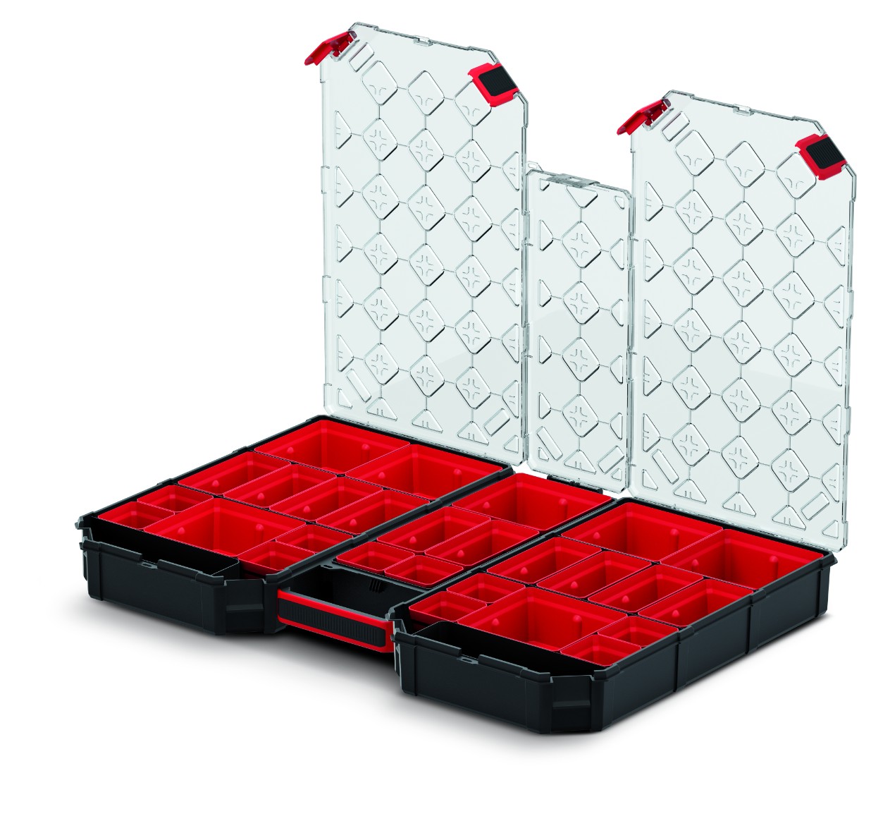 KISTENBERG Organizer narzędziowy Tager CARBO 60 niski B - KTGC60406B - czarny