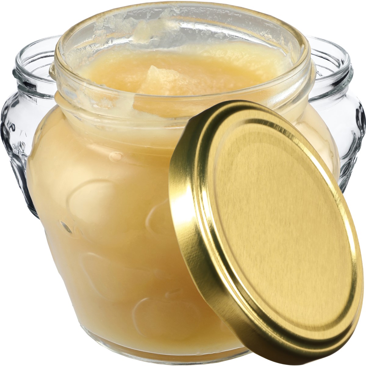 Słoiki Kemi 200ml 10szt 66mm + wieczka złote