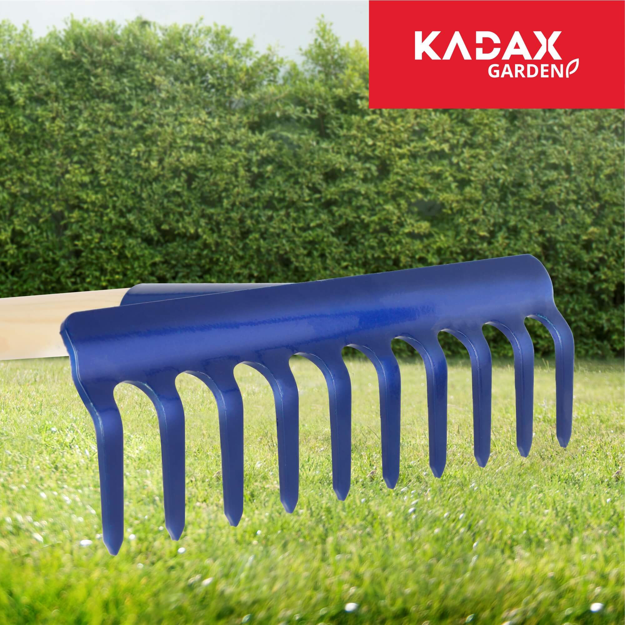 Grabie metalowe Vinci 26 x 134 cm, niebieskie