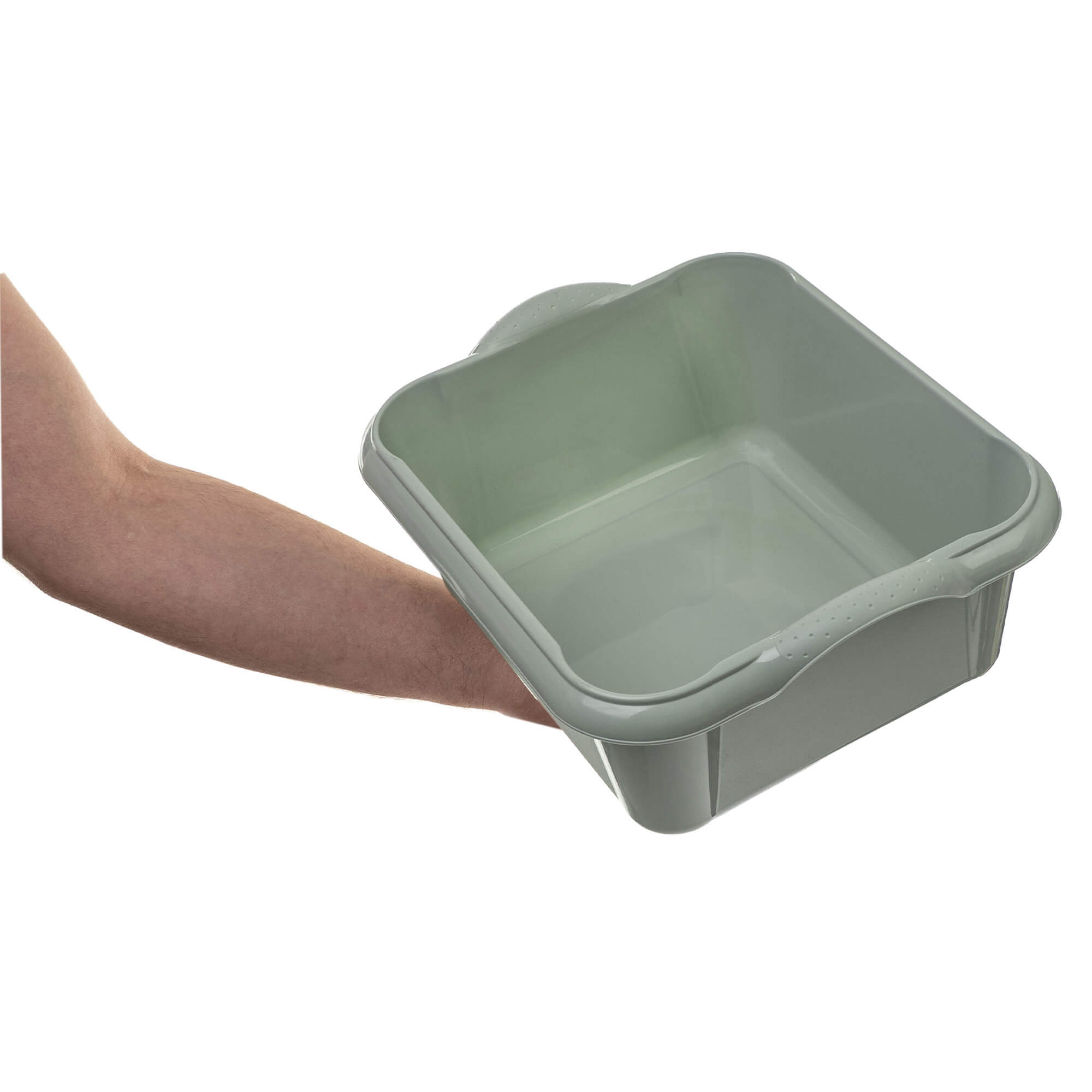 Miska prostokątna Ognes 8L zielony pastel
