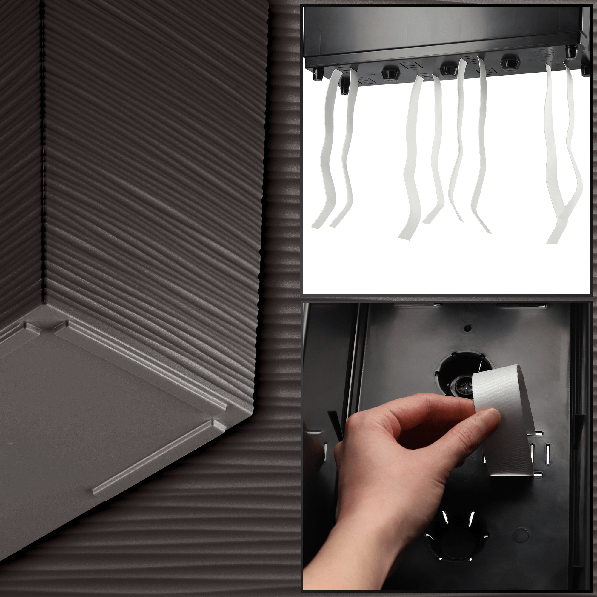 Donica ogrodowa Sorbo dłuto 56 x 19 cm, mokka