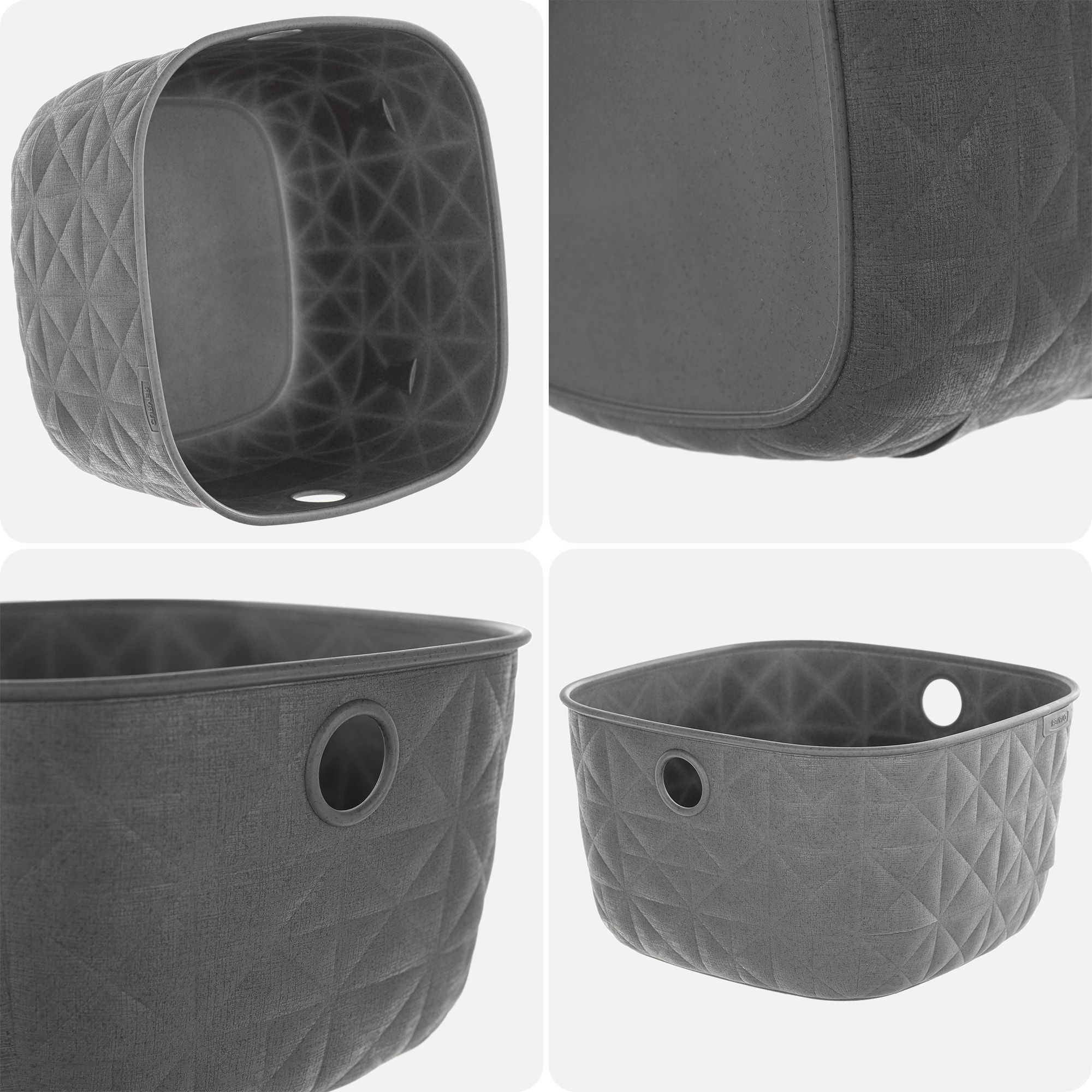 Koszyk Curver Softex XS 3L szary