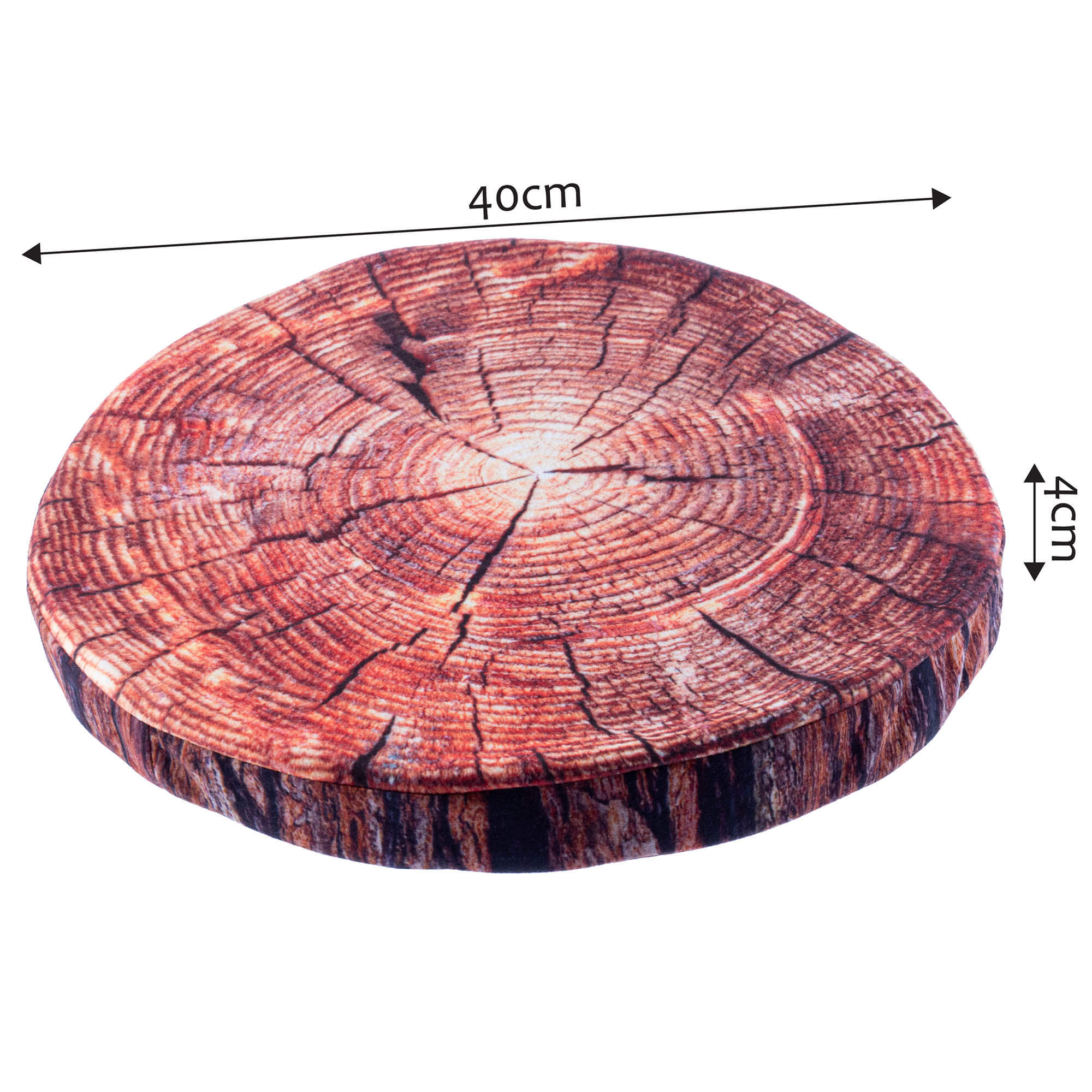 Poduszka na krzesło Amalfi 40 x 4 cm, akacja