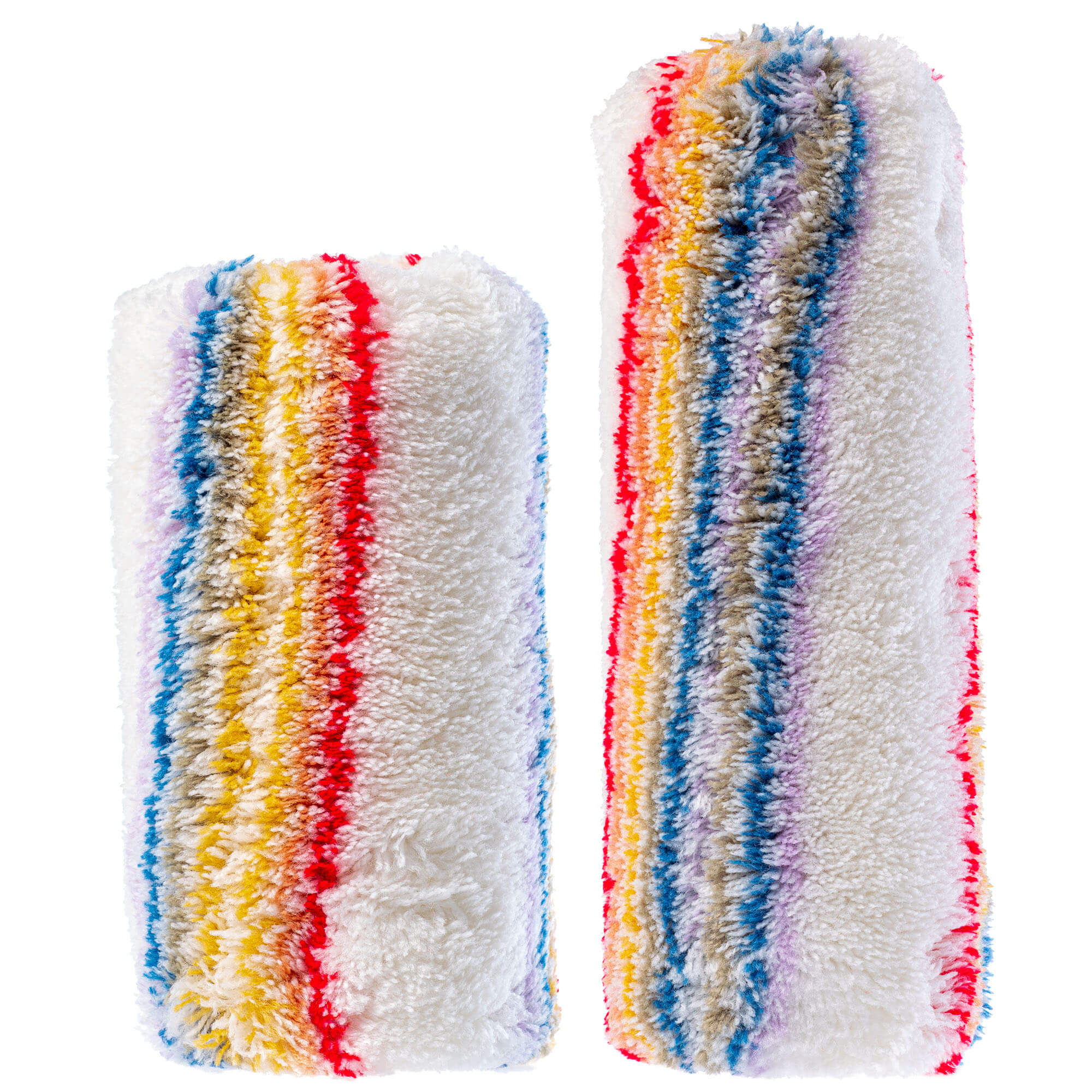 Wałki malarskie Paxson kolorowe paski 20 + 25 cm x 6 szt.