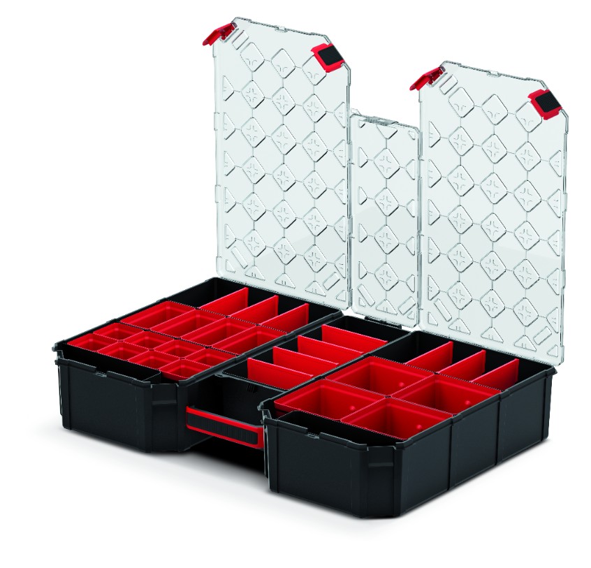 KISTENBERG Organizer narzędziowy Tager CARBO 60 wysoki BS - KTGC604010BS - czarny