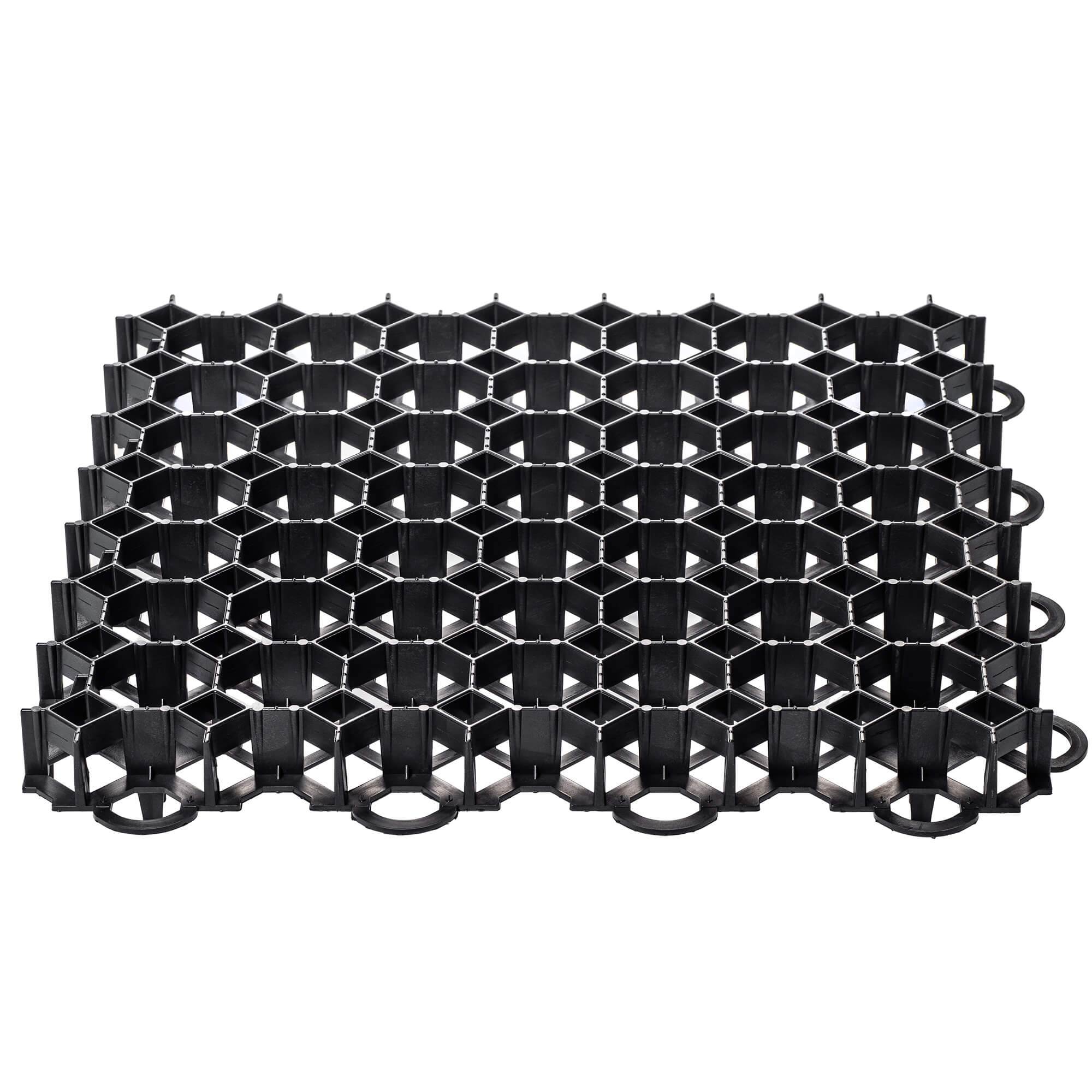 Kratka parkingowa Forsa 50 x 50 cm 10 szt., czarna