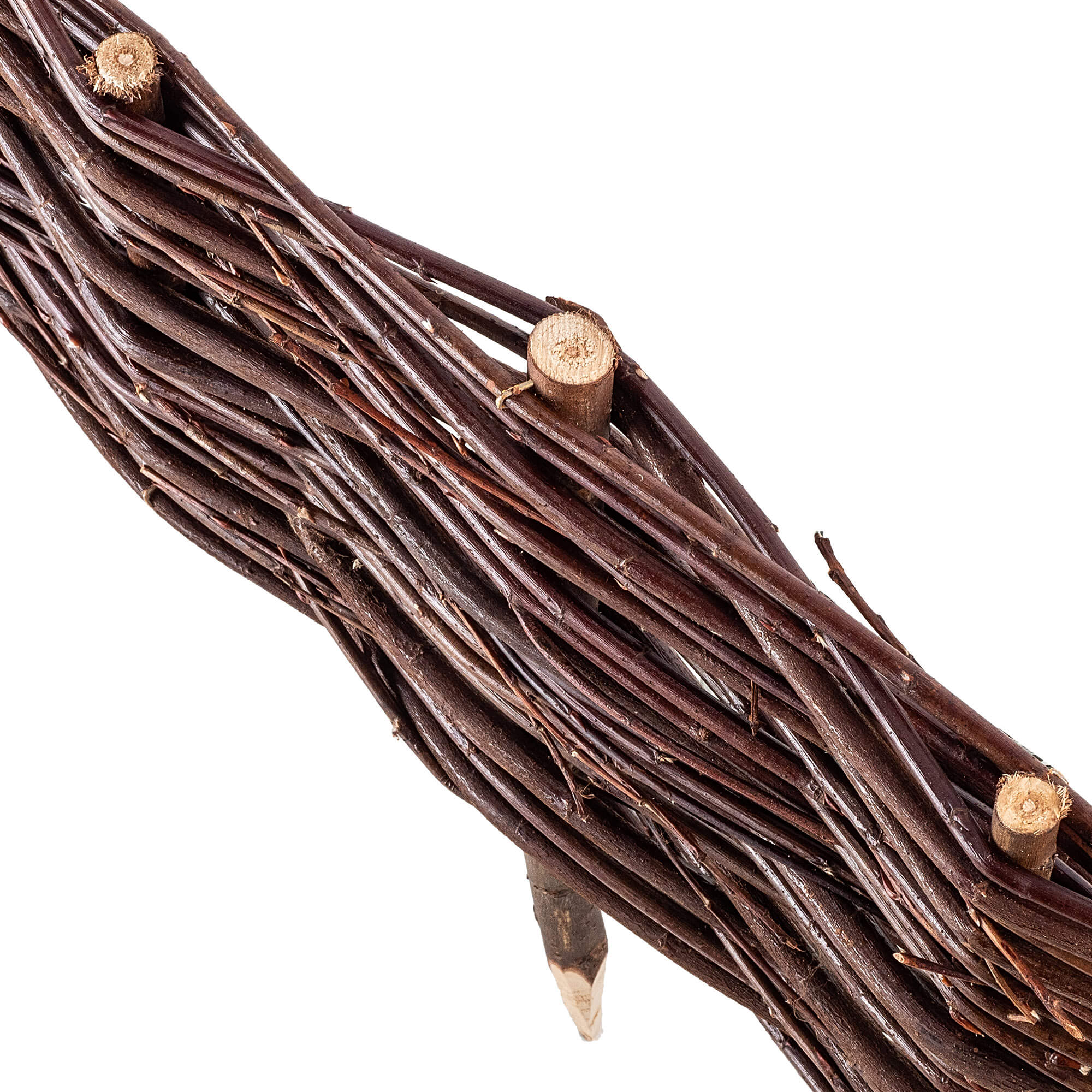 Palisada ogrodowa wiklinowa Hamre 120 x 40 cm, 10 szt.