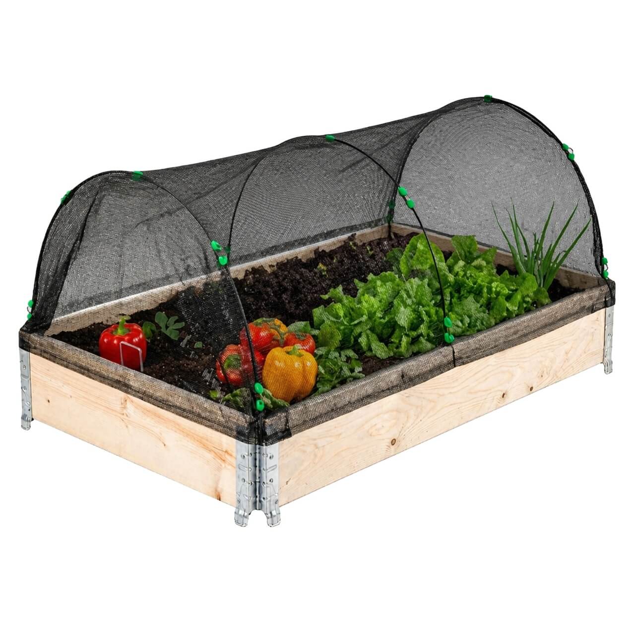 Obrzeże ogrodowe nadstawka paletowa Banari 2 szt. 120x80x20cm