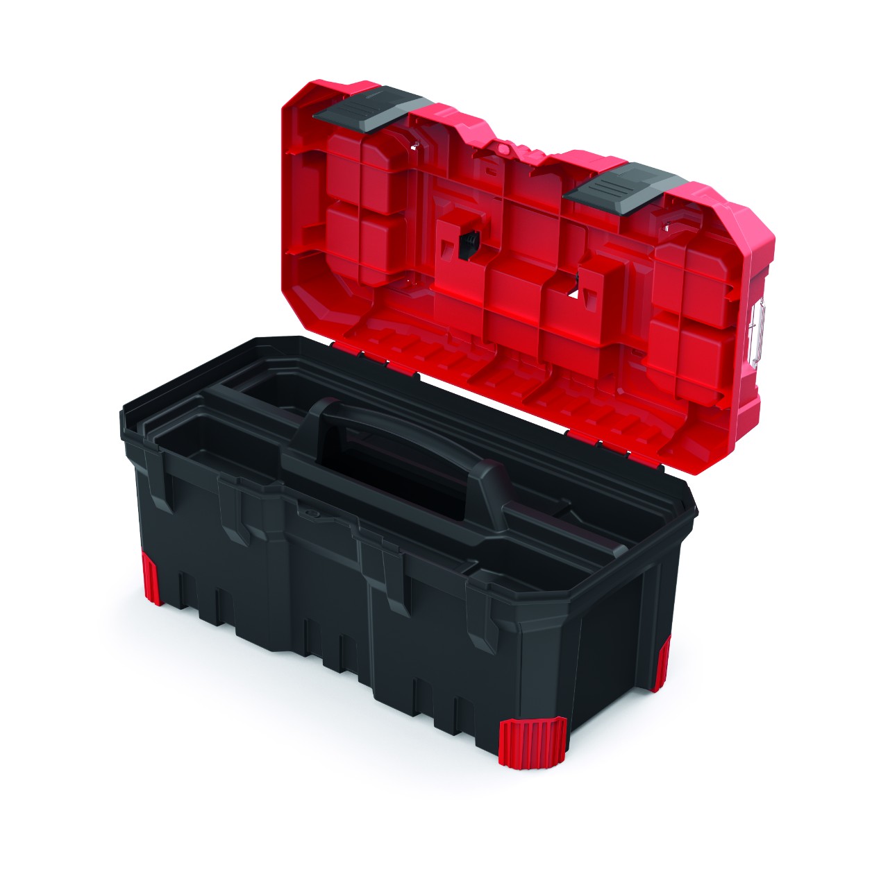 KISTENBERG Skrzynka narzędziowa Titan PLUS 50 20 - KTIP5025 - czerwony