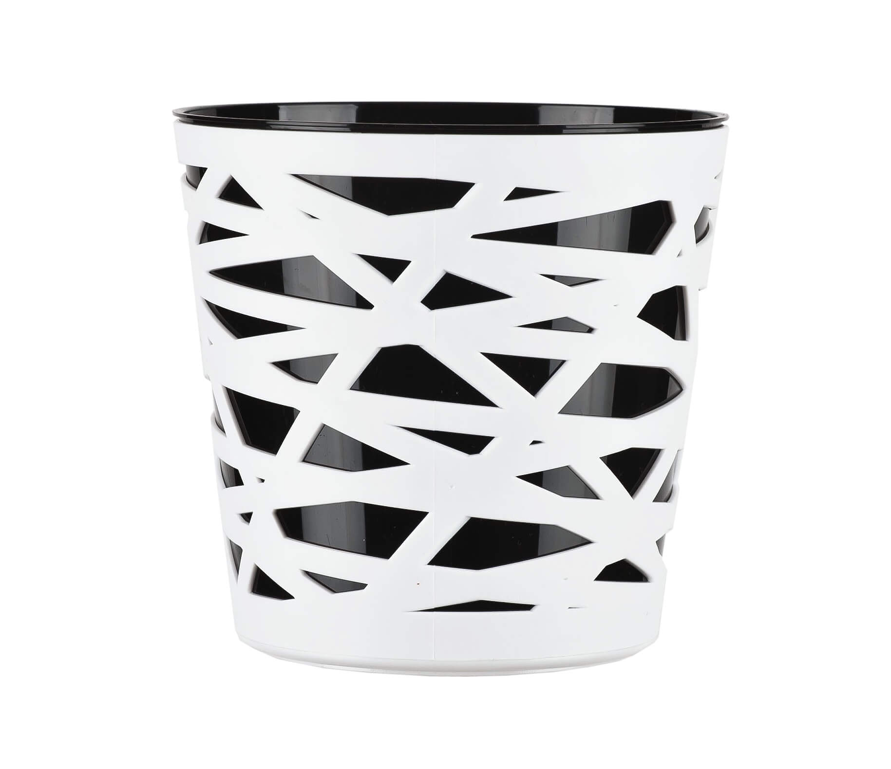 Doniczka z wkładem Rusio 19 cm, czarna