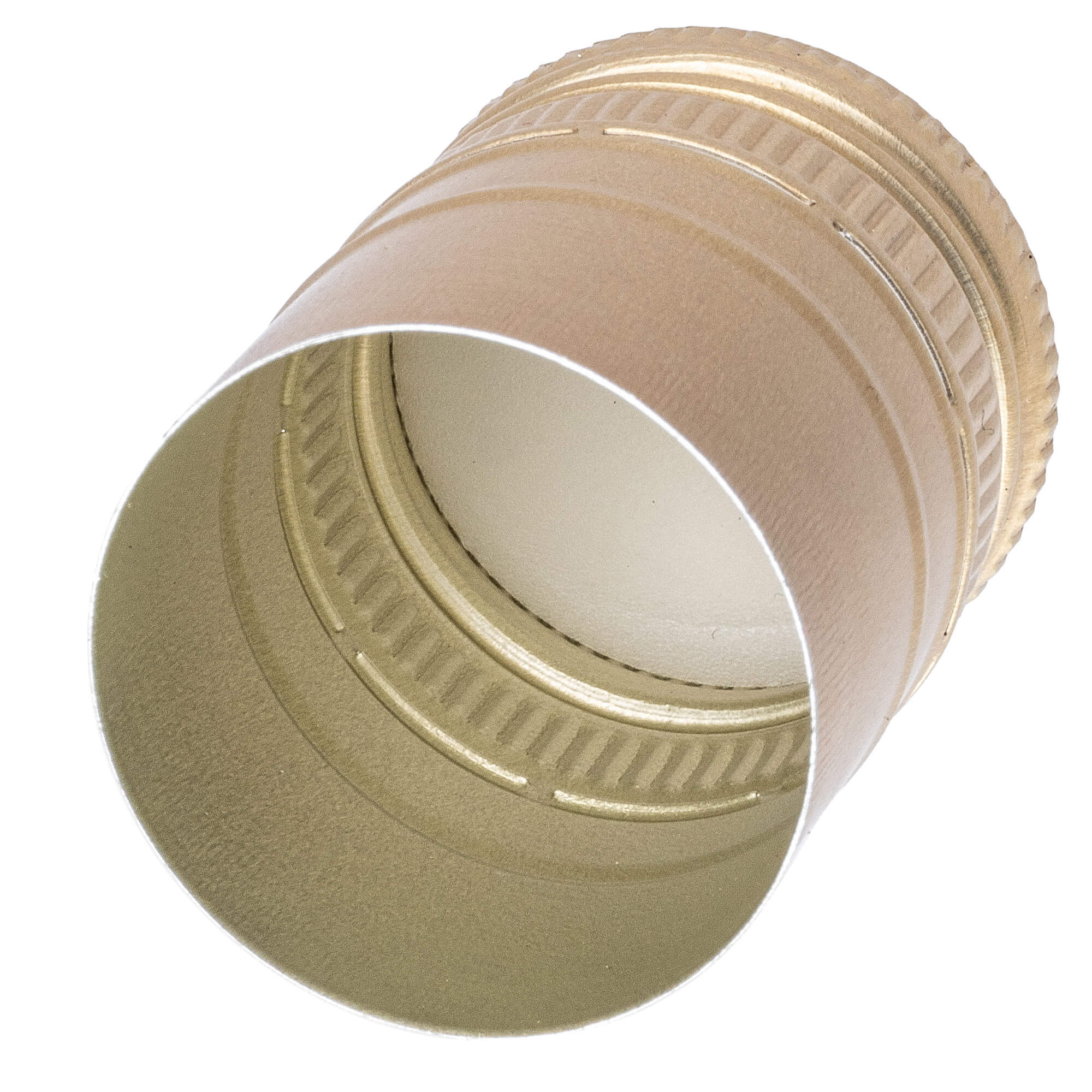 Aluminiowa zakrętka do butelek Annot fi 31.5mm długa złota 10 szt.