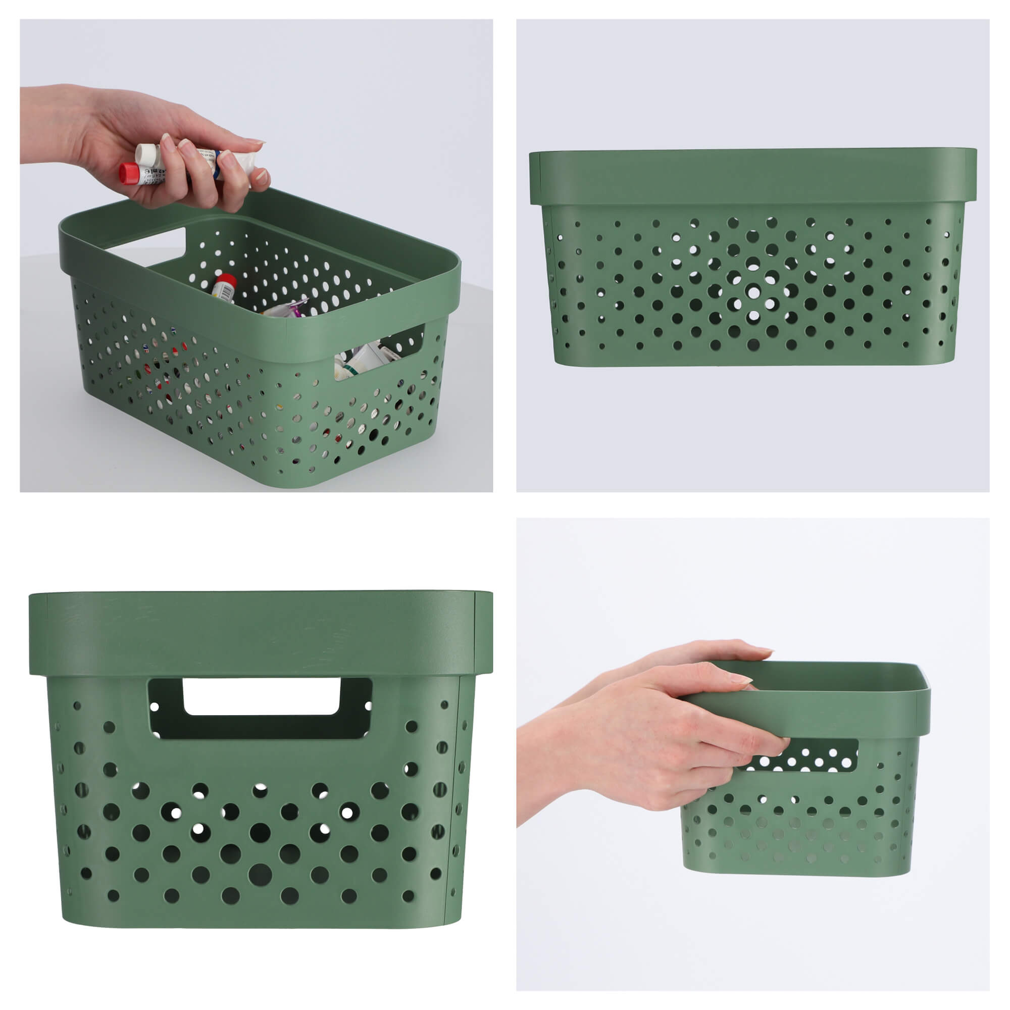 Pojemnik plastikowy Infinity Eko Curver 4.5L, zielony