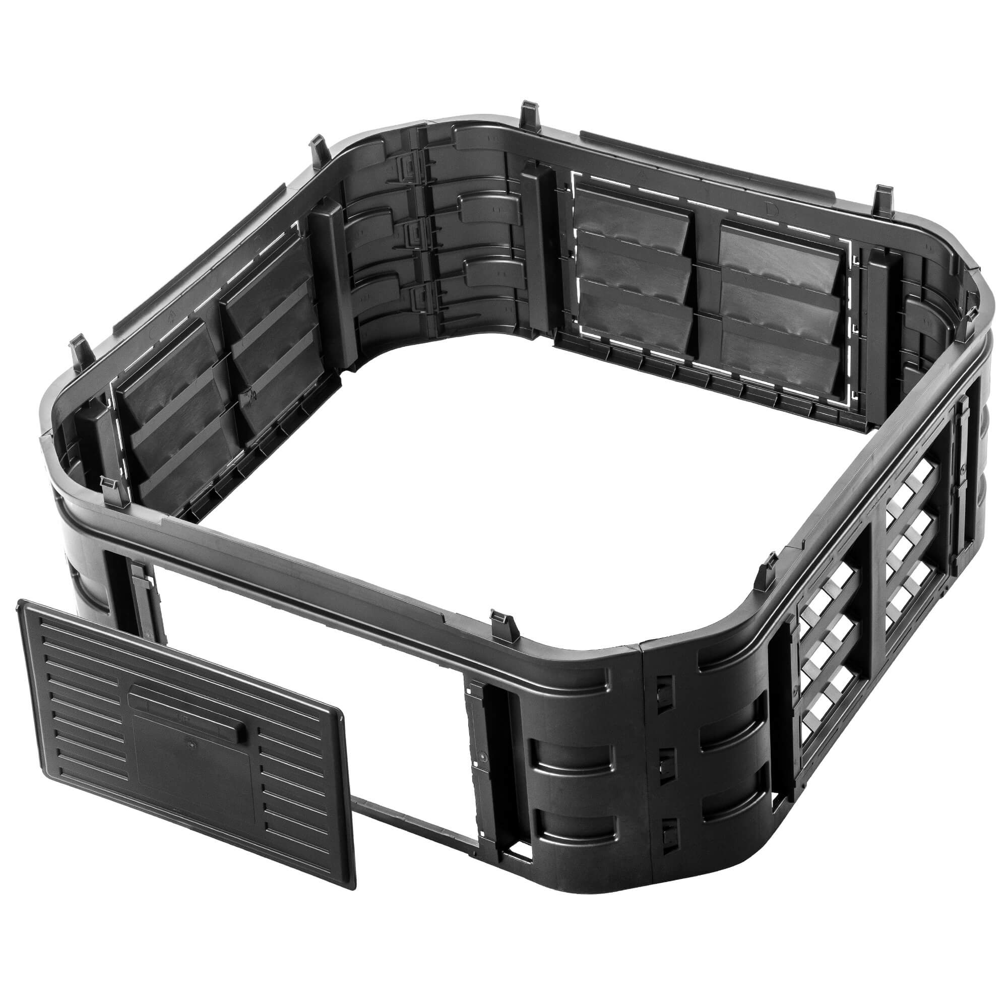Moduł powiększający kompostownik Togiak 260L, czarny