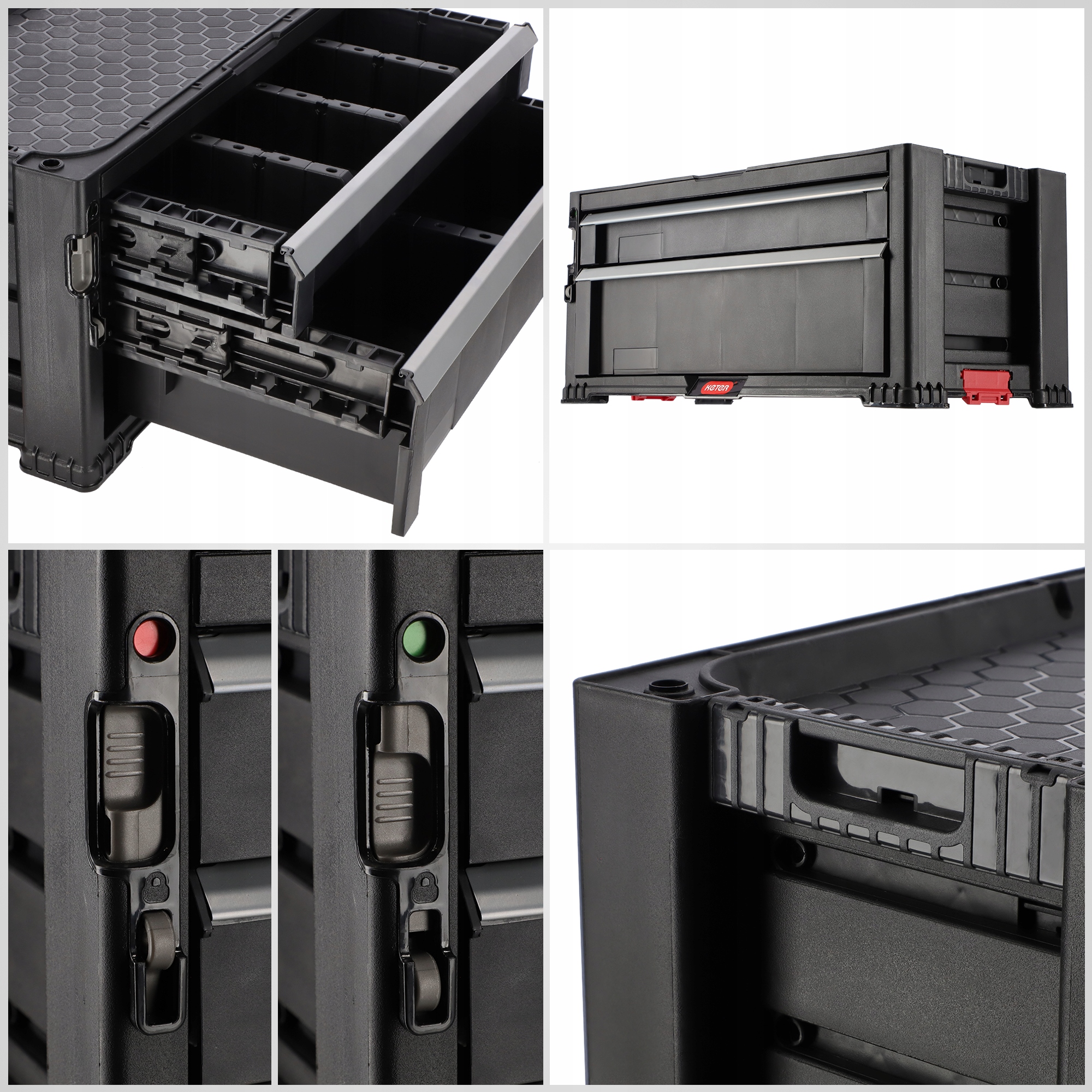 Szafka narzędziowa Keter Tool Chest 55 x 26 cm, czarna