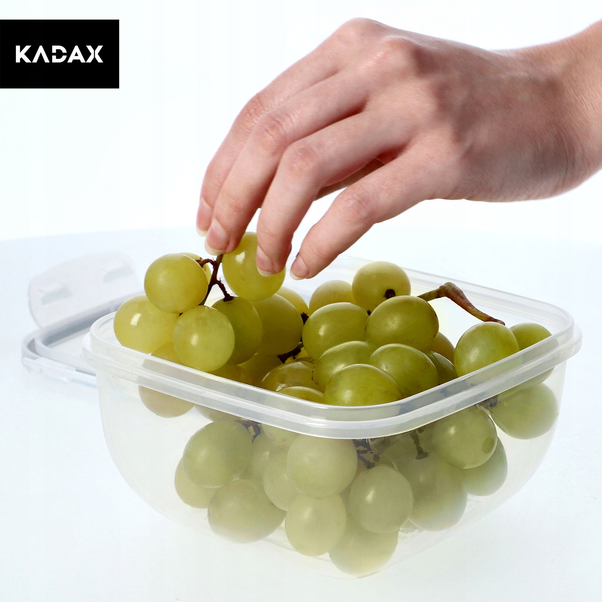 Pojemnik na żywność 0.9L, kwadratowy