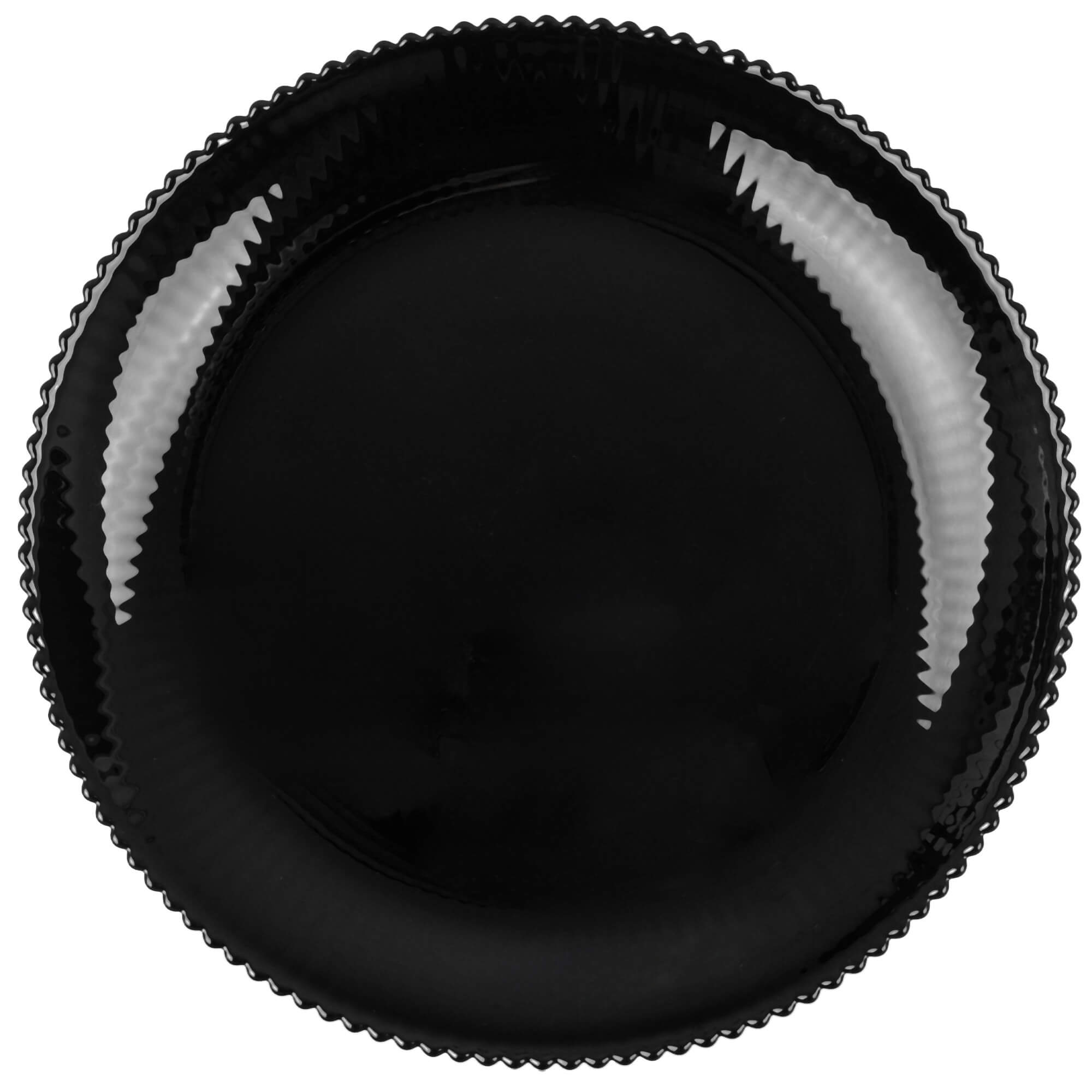 Talerz deserowy Regno 19 cm czarny 1 szt.