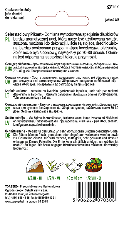 Seler naciowy Pikant 0,2g