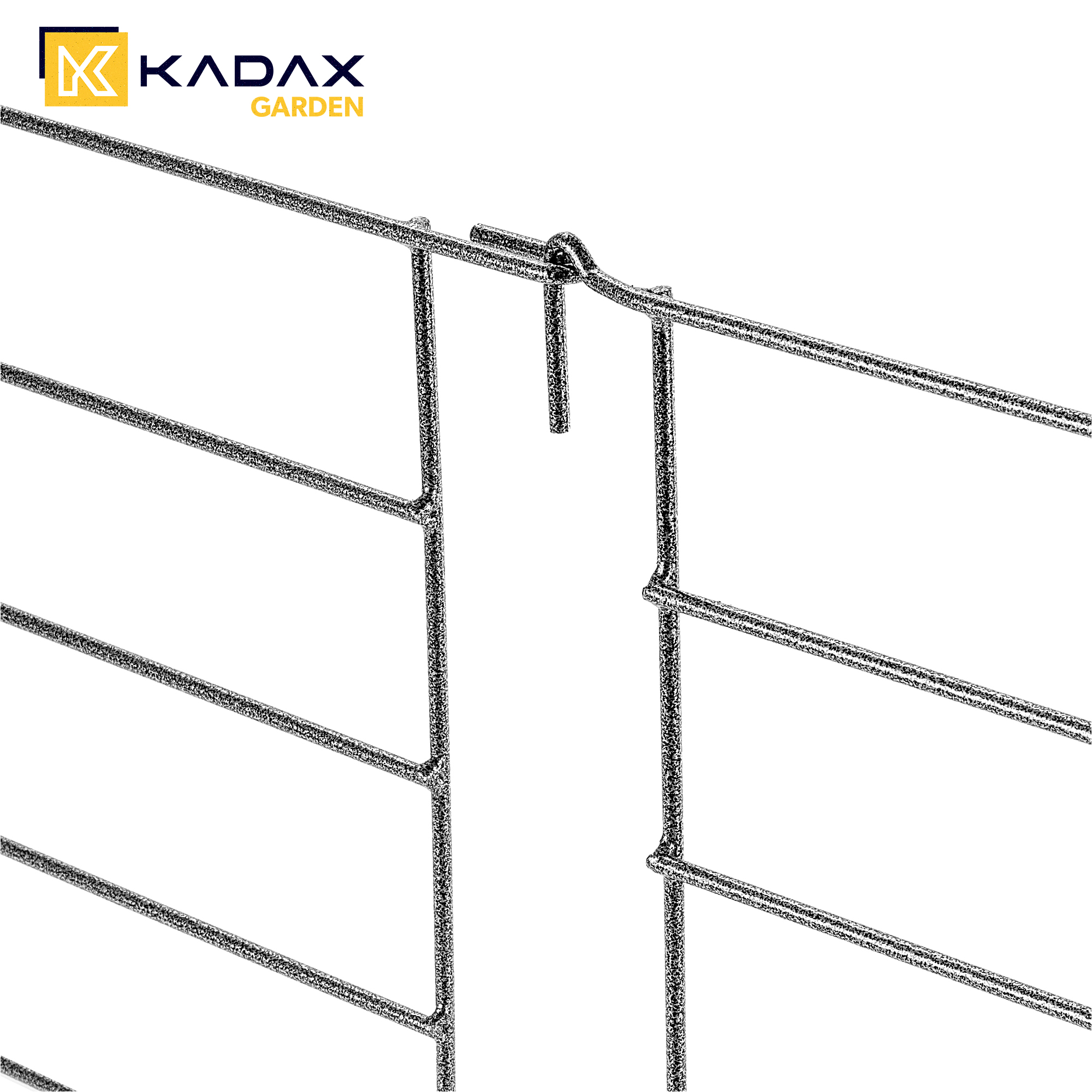 Płotek ogrodowy stalowy Linz 99cm