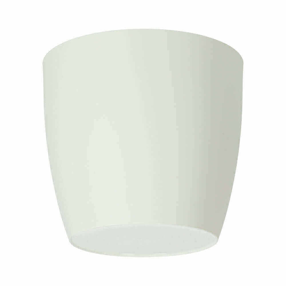 Doniczka Agen z podstawką 16 cm, matowa biała
