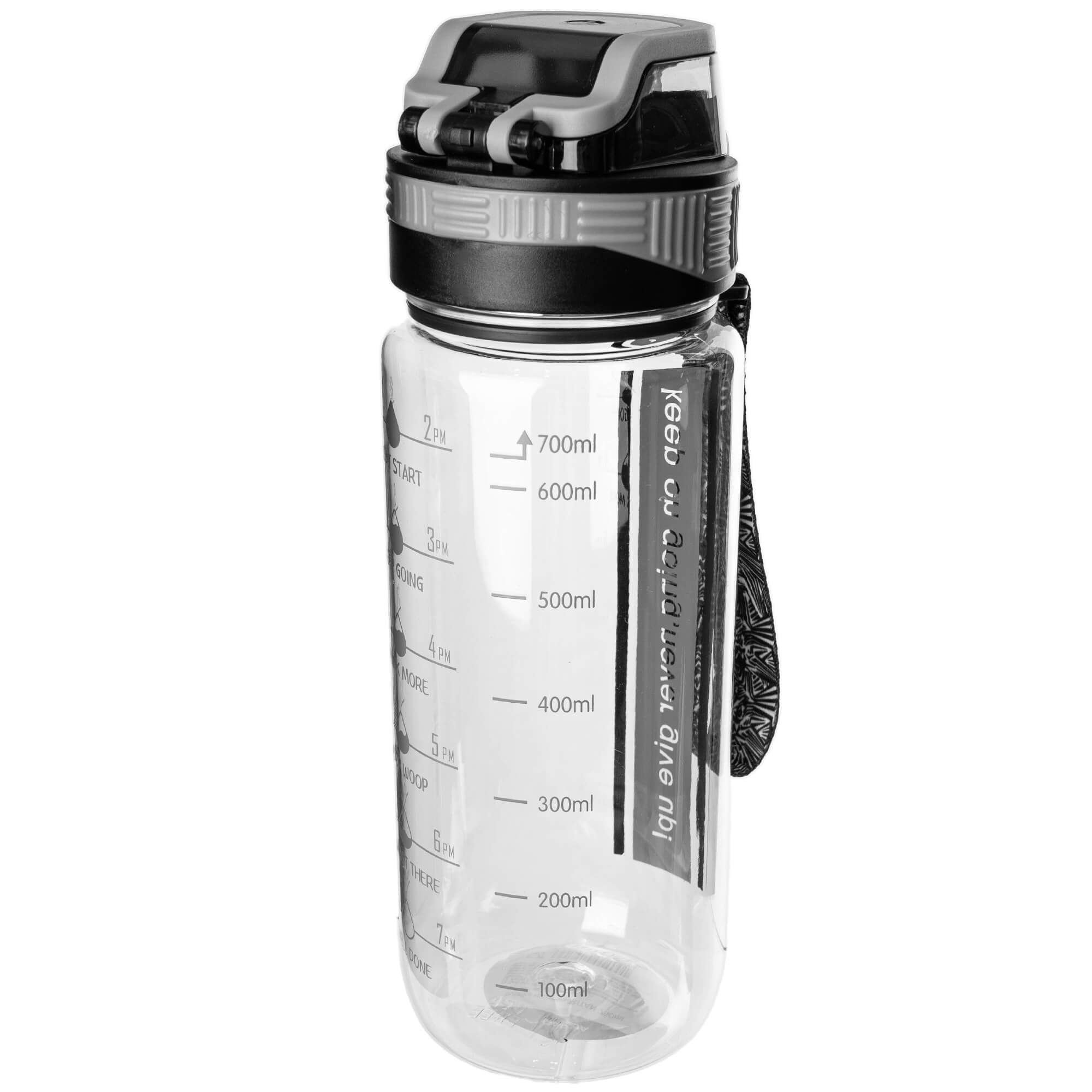 Butelka tritanowa na wodę Alpo 750ml bidon szary