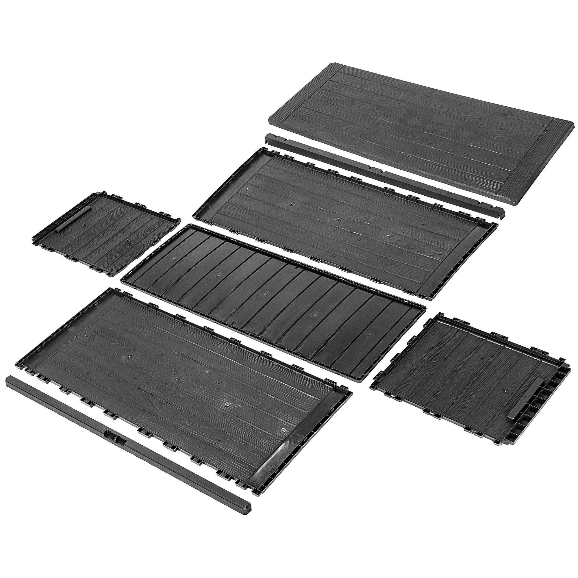 Skrzynia ogrodowa Grewena 280L, antracyt