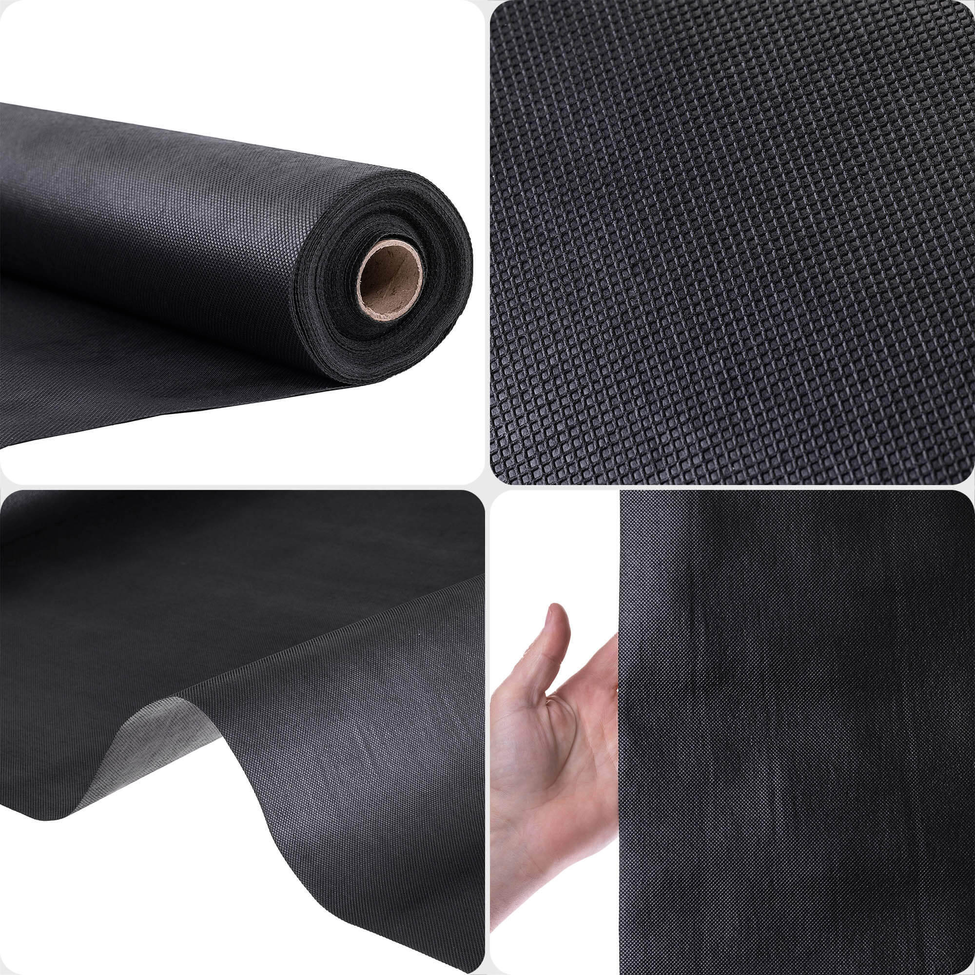 Agrowłóknina ogrodowa Nespoux ściółkująca 1 x 10 m 150 g/m² czarna