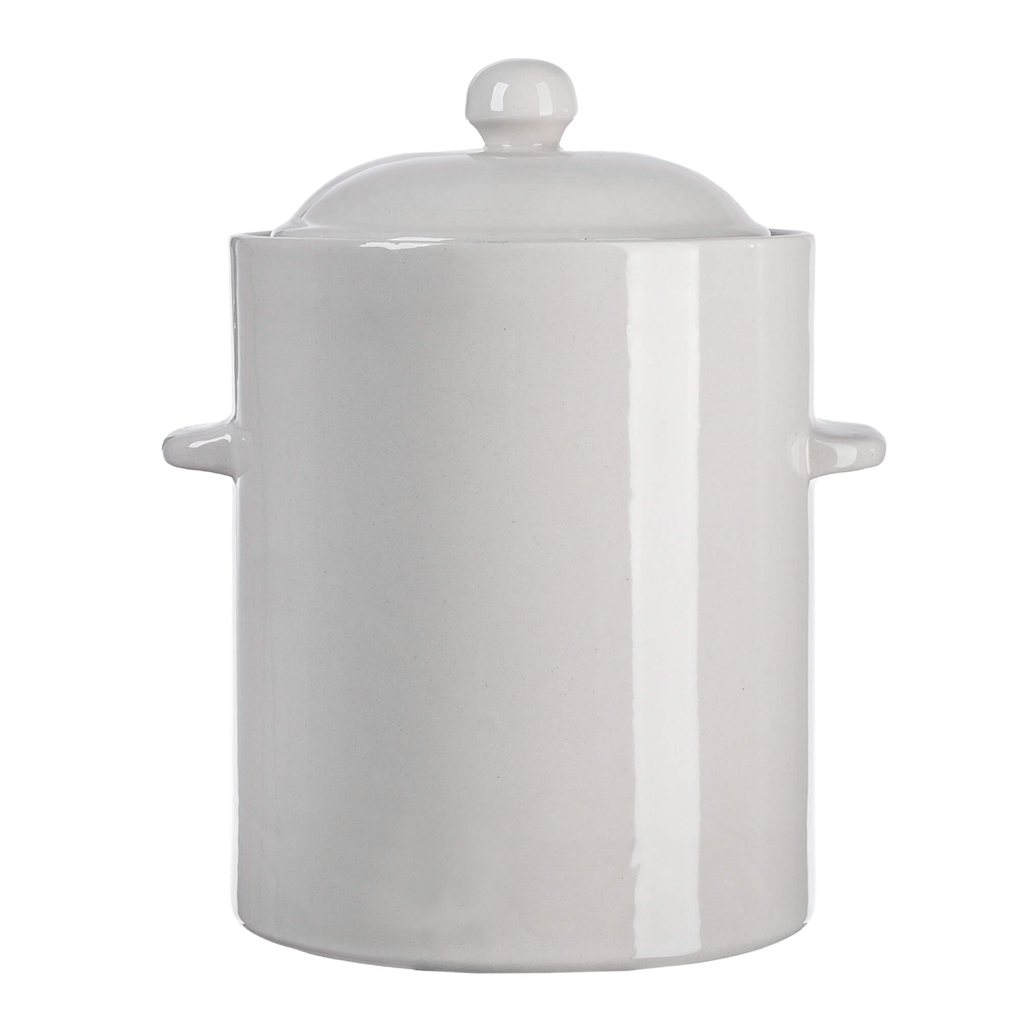 Garnek hermetyczny kamionkowy Athena 2.5L z pokrywką kremowy