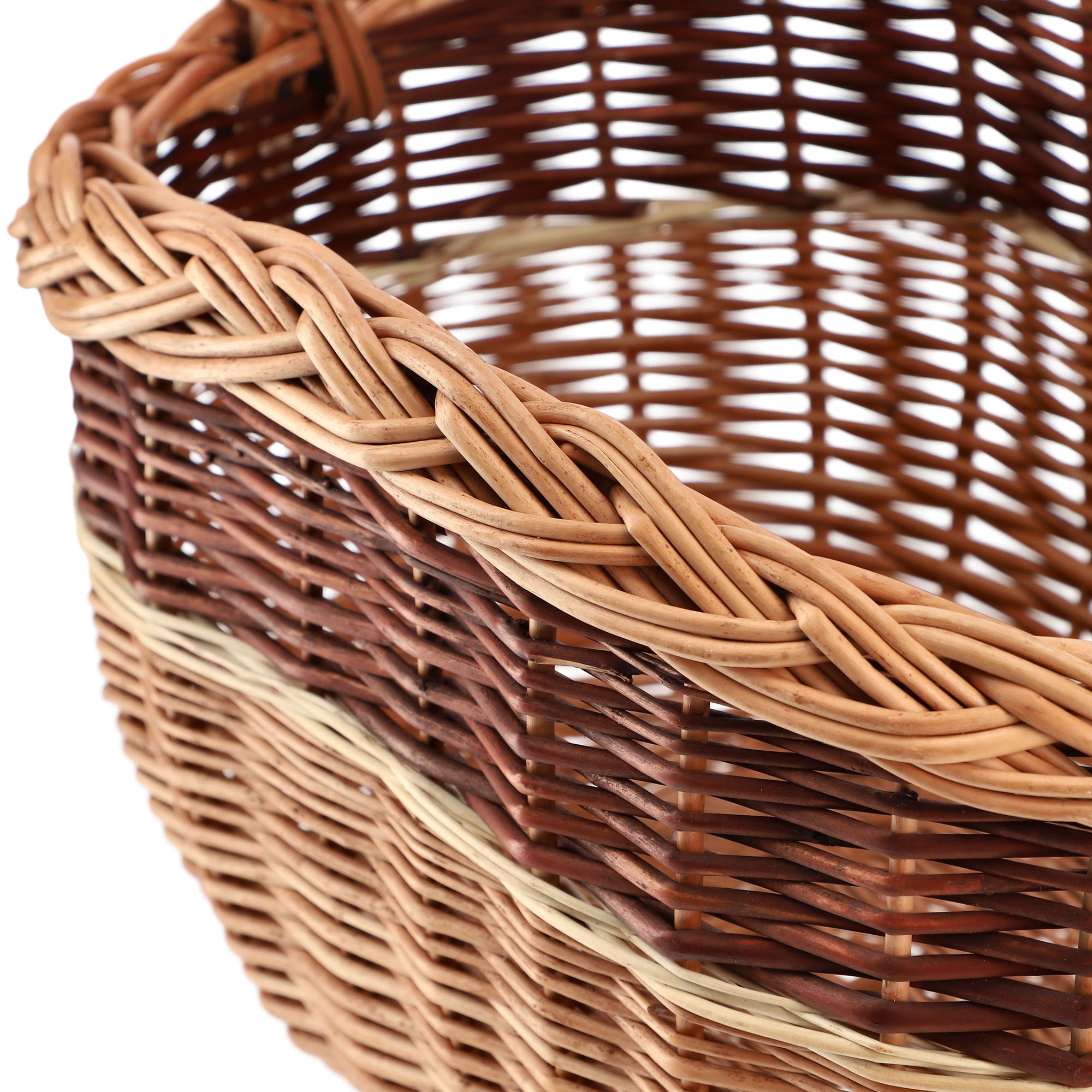 Kosz wiklinowy Anfo 43 x 30 cm, naturalny
