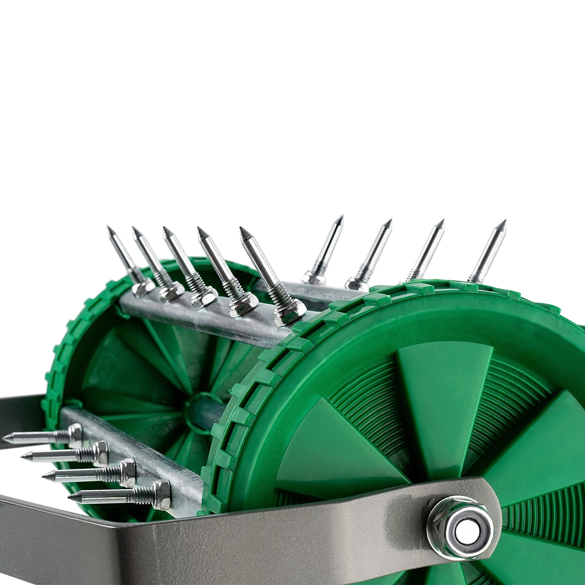 Ręczny aerator do trawy Udel, zielony