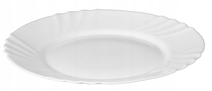 Talerz płaski obiadowy 25 cm, 1 szt.