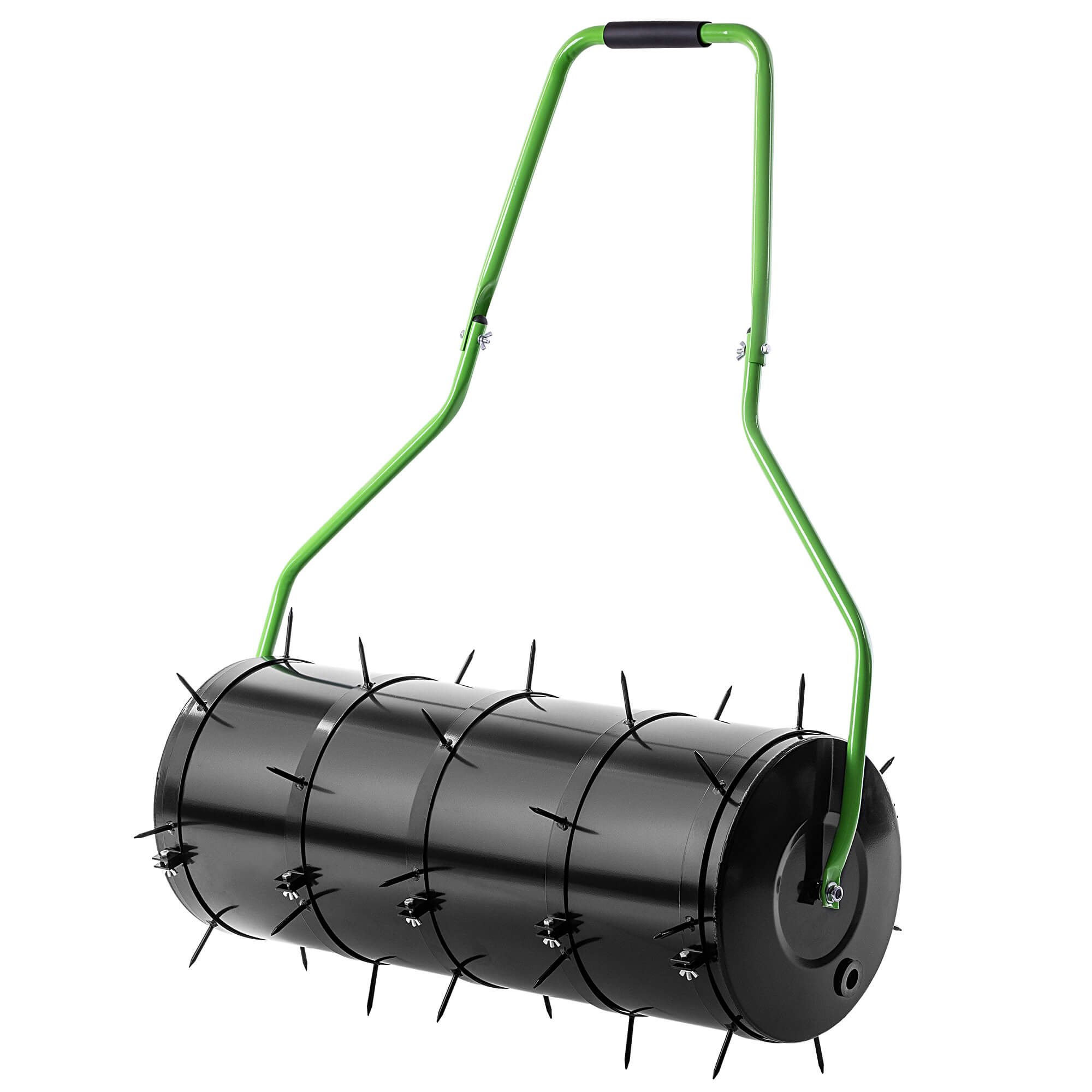 Walec ogrodowy Thann 80 cm 62L z kolcami czarny