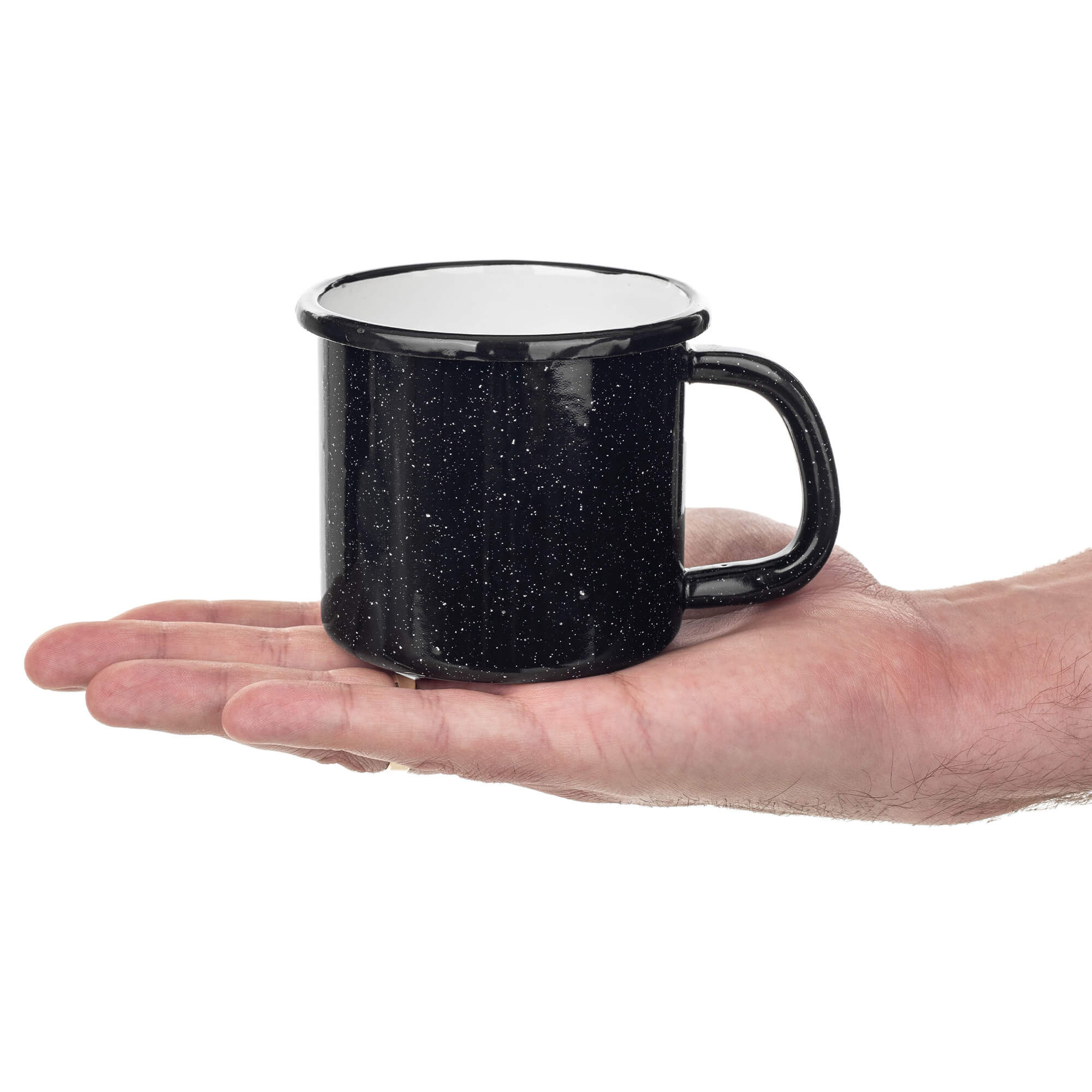 Kubek emaliowany Scerni 400 ml czarny
