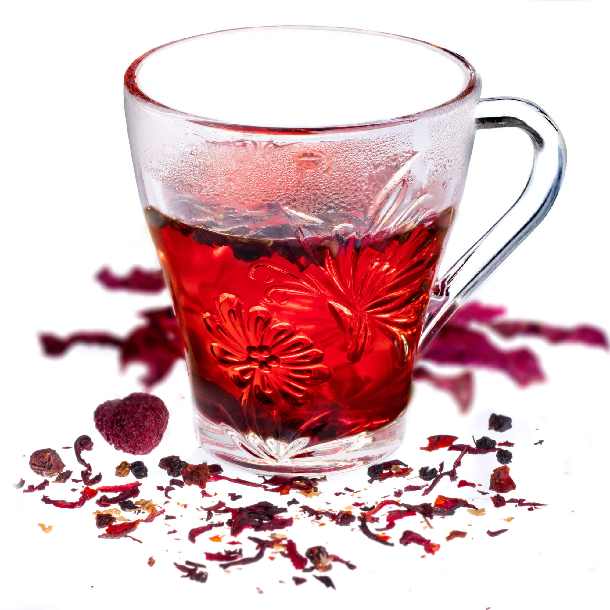 Kubek do herbaty z kwiecistym wzorem 250 ml