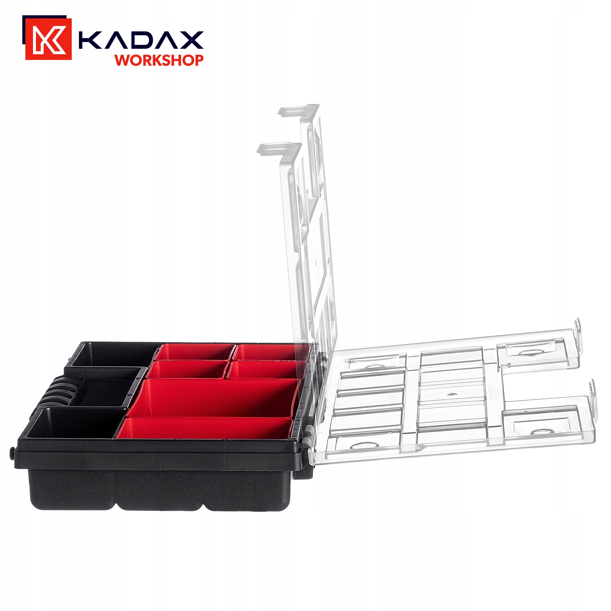 Organizer warsztatowy Berg 29x19 cm, 6 pojemniczków, 6 szt.