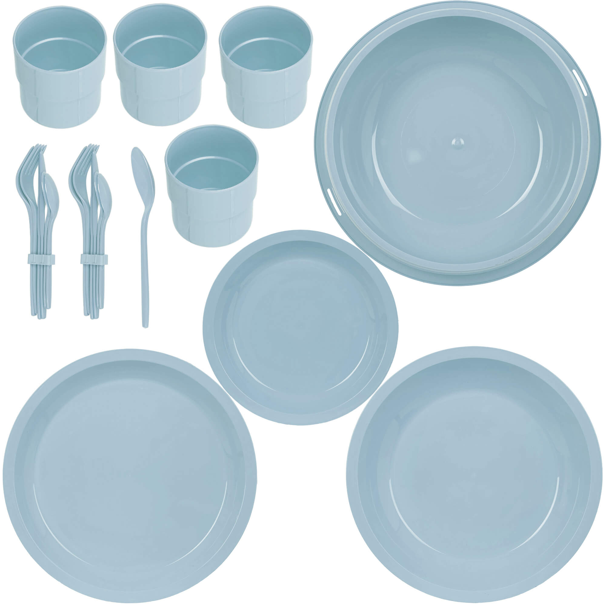 Zestaw kempingowy Curver Camping Set niebieski