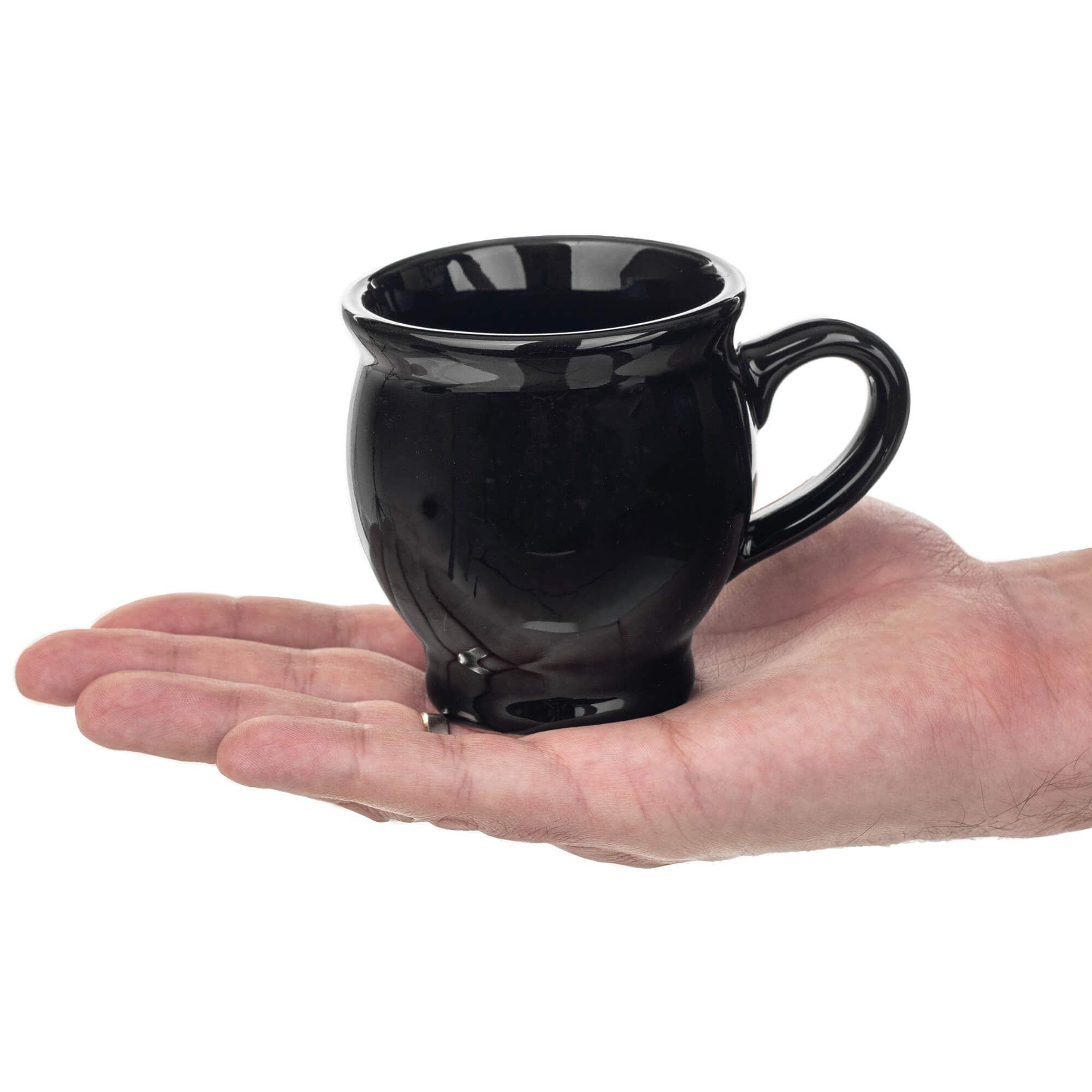 Kubek kamionkowy na grzane wino Lisle 250 ml czarny