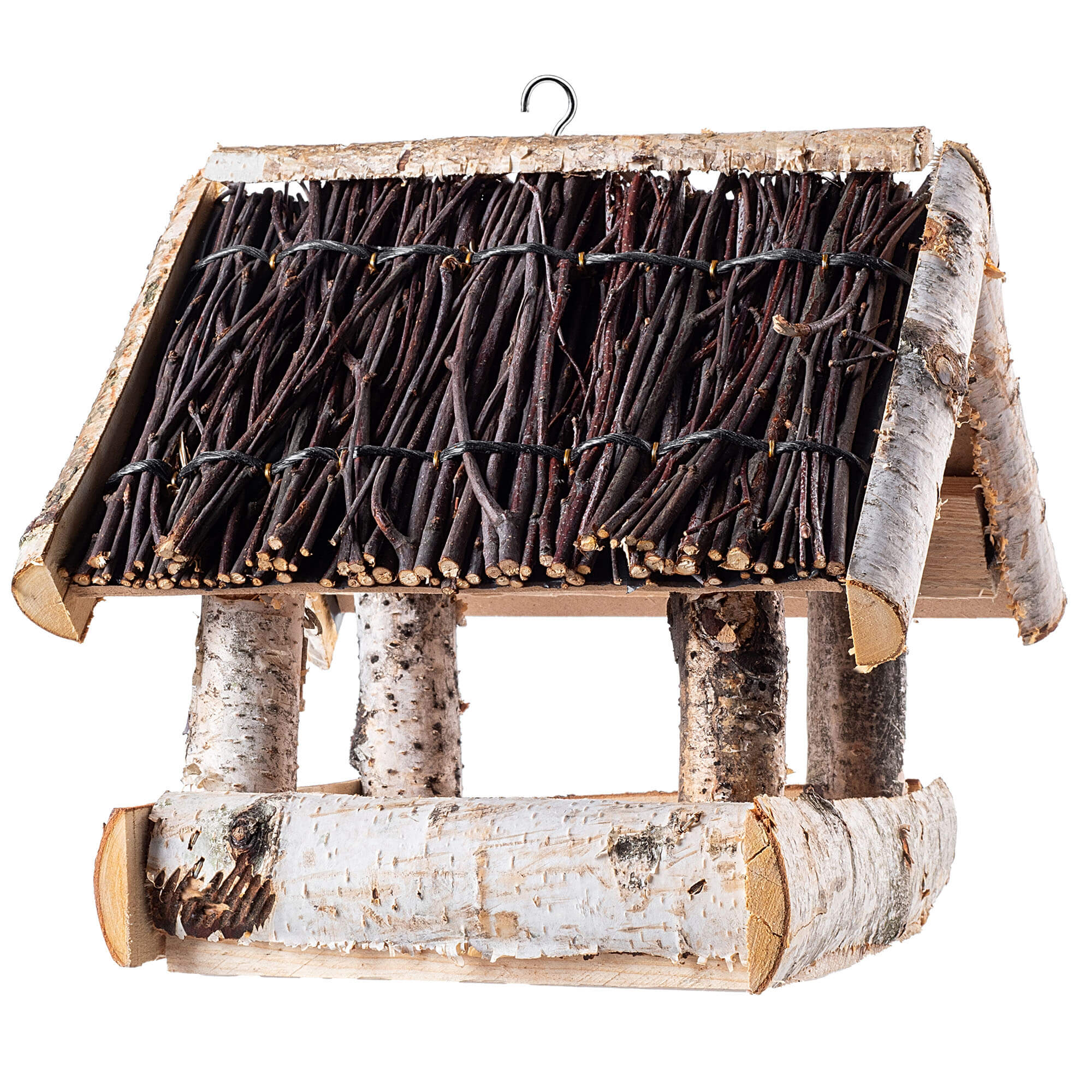 Karmnik dla ptaków z brzozy Revel 26 x 25 cm